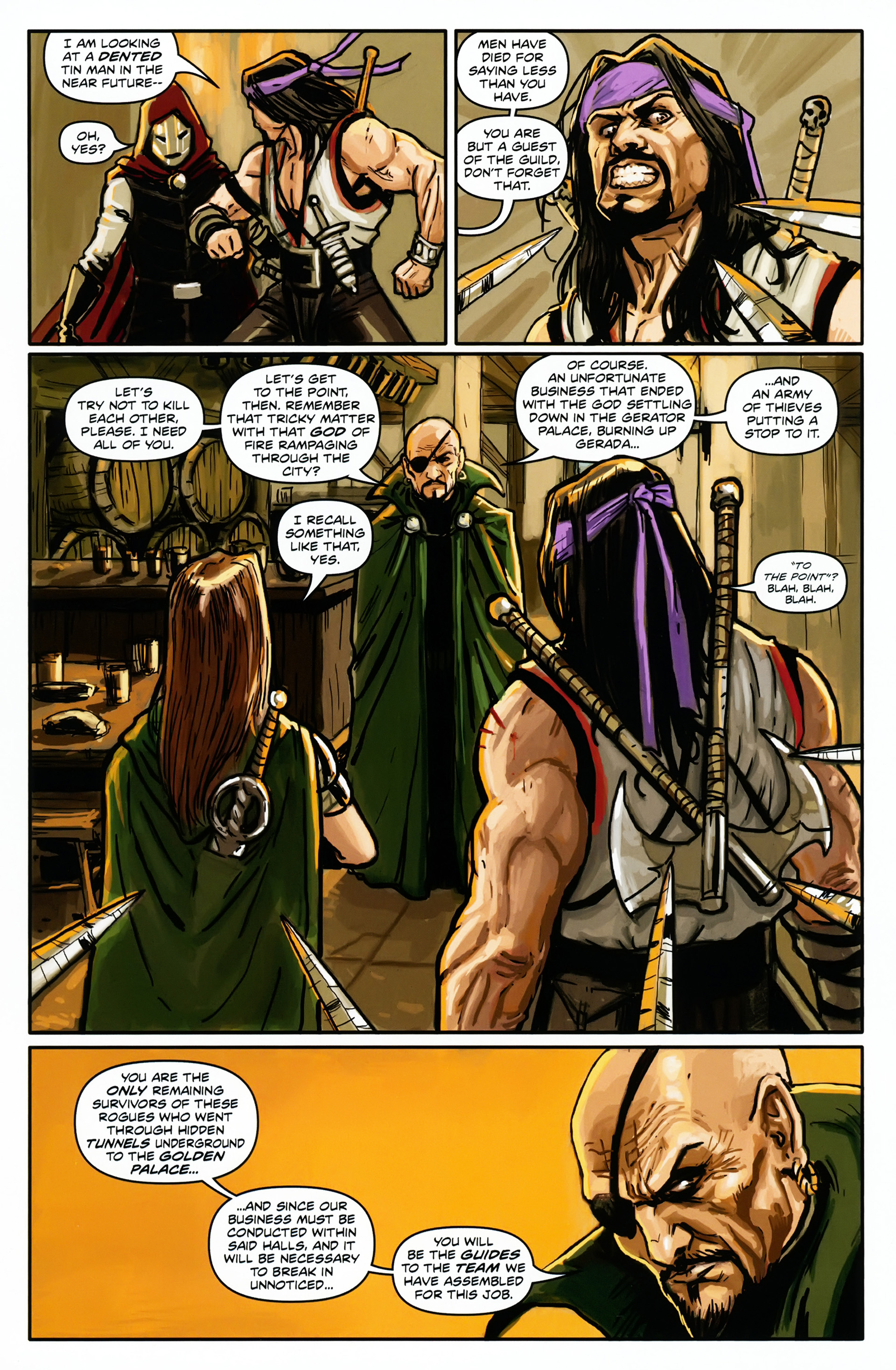 Read online Rogues! (2013) comic -  Issue #5 - 6