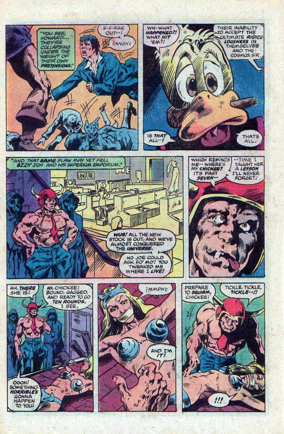 Read online Howard the Duck (1976) comic -  Issue #23 - 13