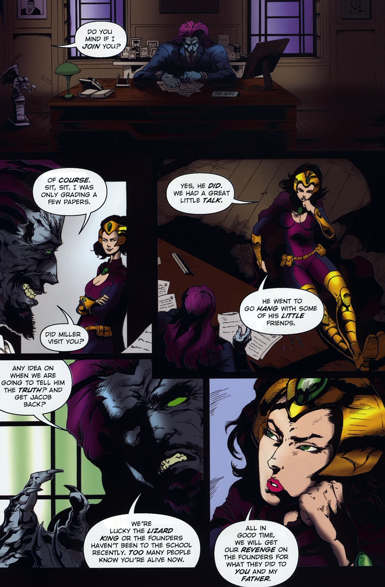 Read online Necessary Evil comic -  Issue #9 - 16