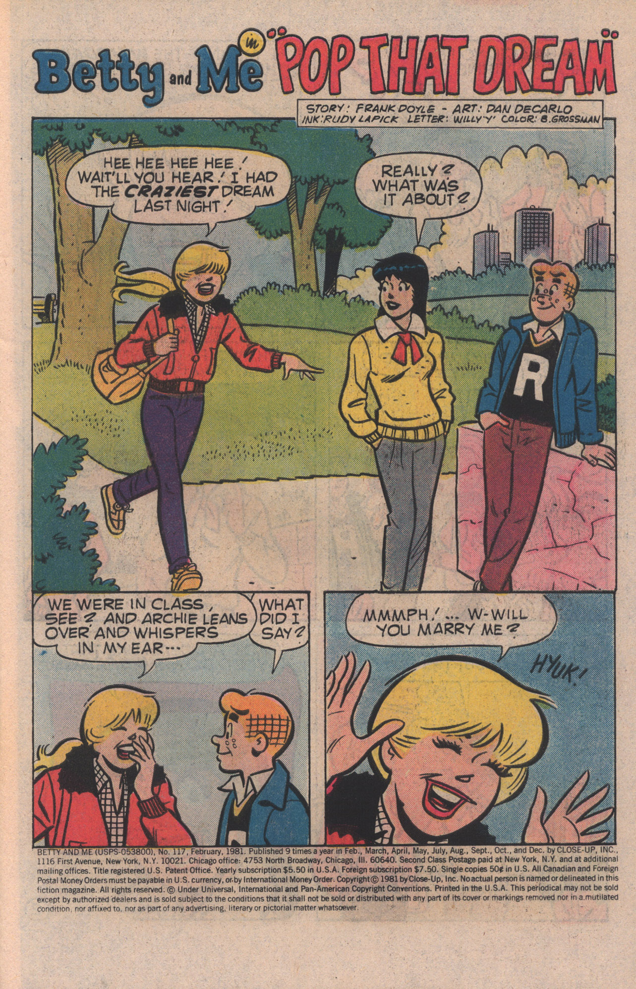Read online Betty and Me comic -  Issue #117 - 3