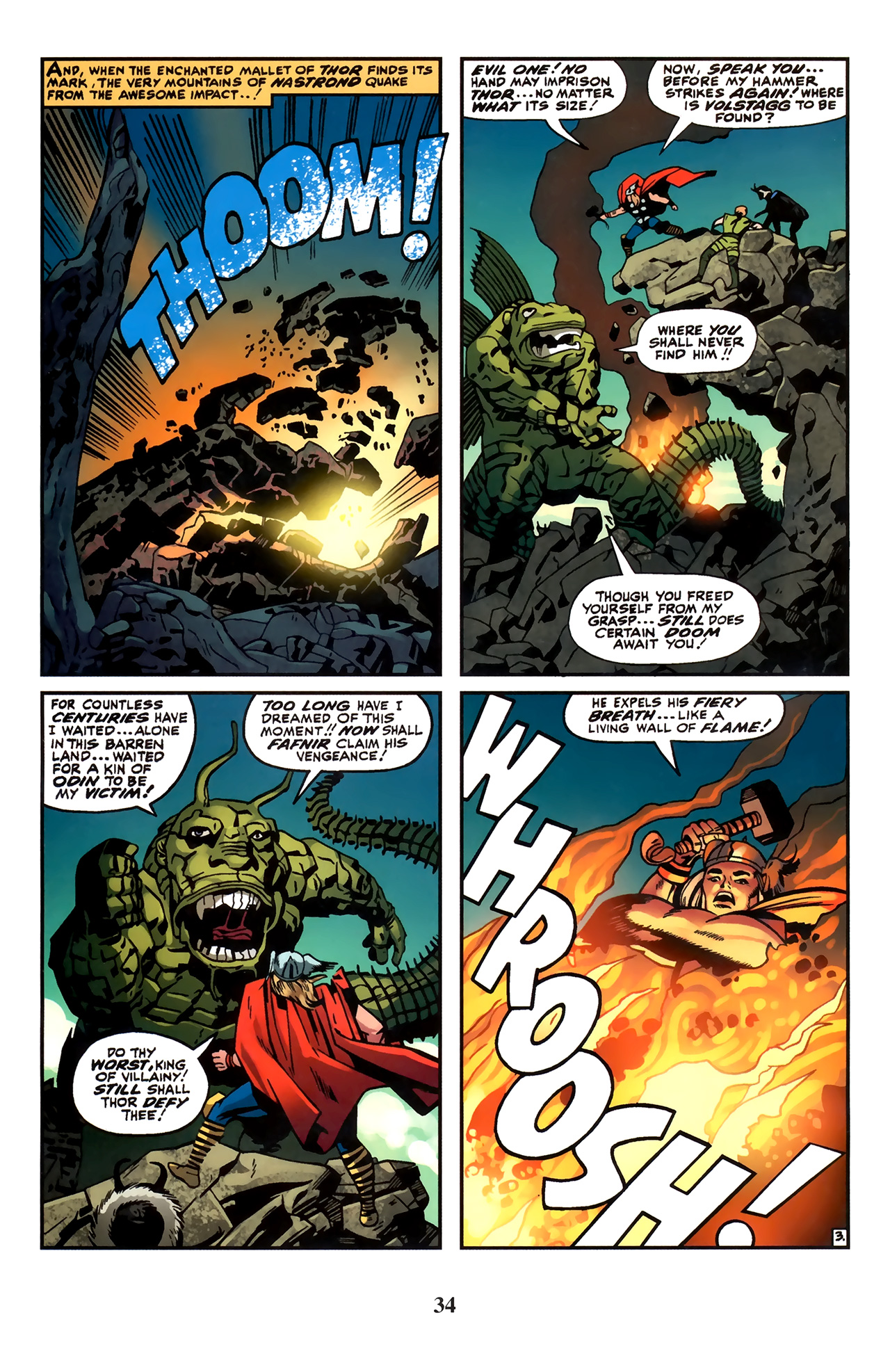 Read online Thor: Tales of Asgard by Stan Lee & Jack Kirby comic -  Issue #5 - 36