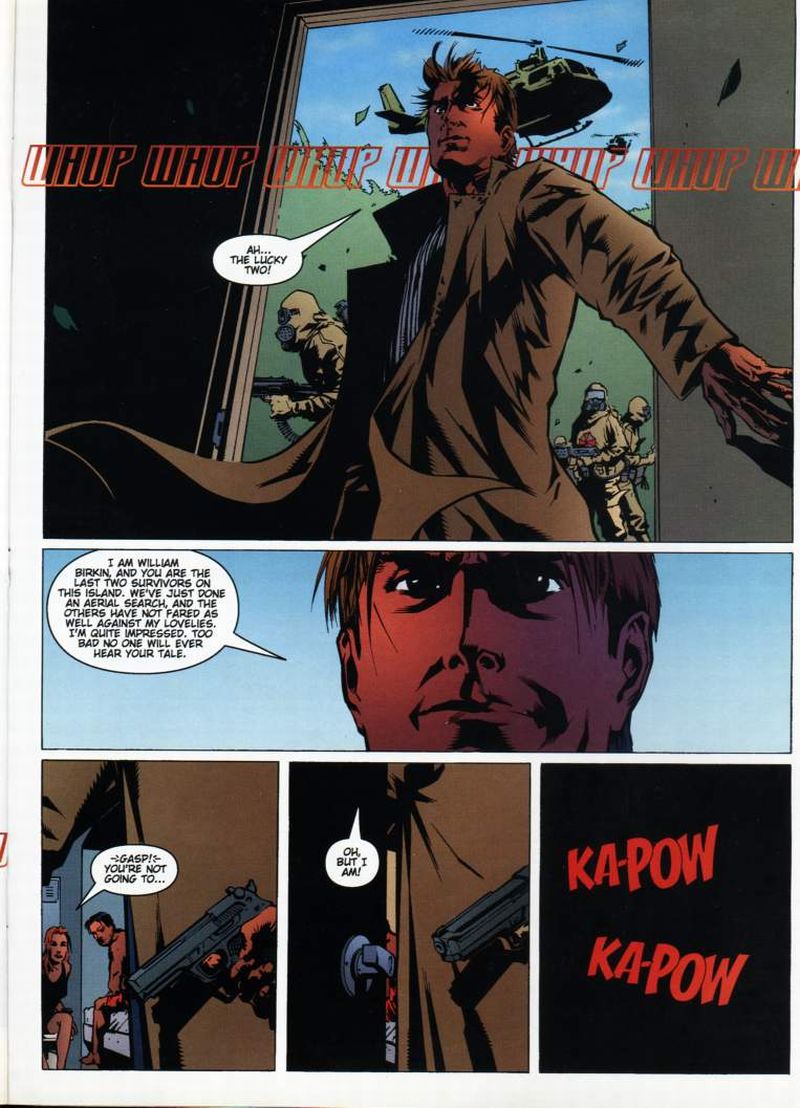 Read online Resident Evil (1998) comic -  Issue #3 - 35