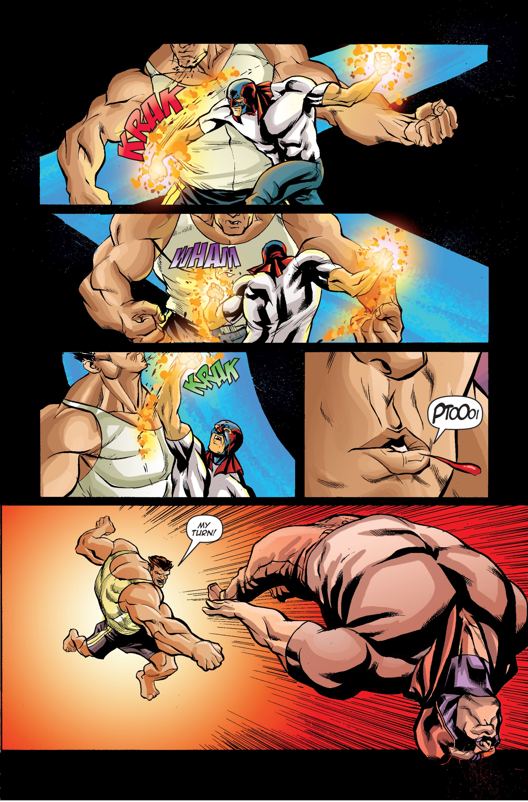 Read online The F1rst Hero comic -  Issue #4 - 12