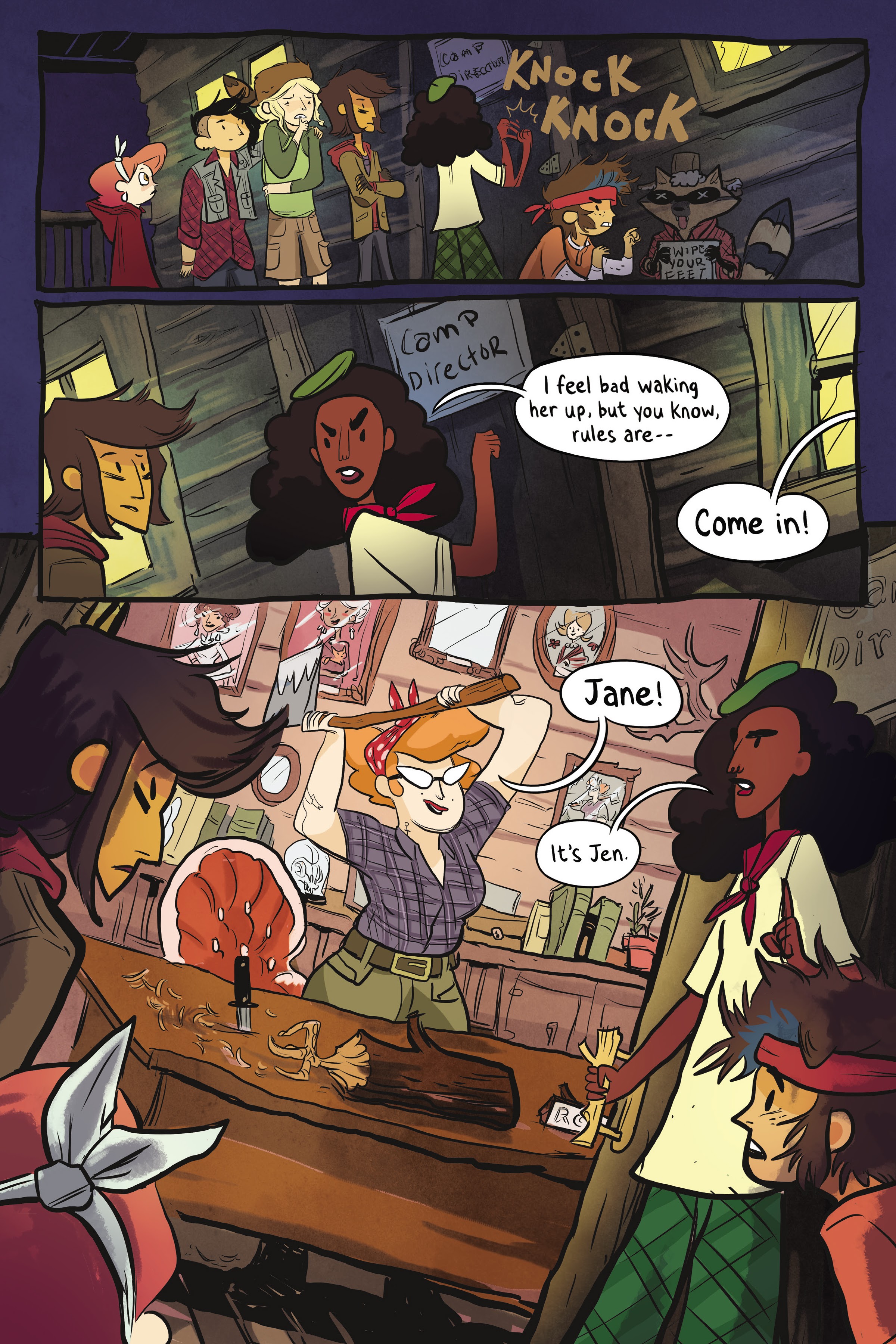 Read online Lumberjanes: The Infernal Compass comic -  Issue # TPB - 115