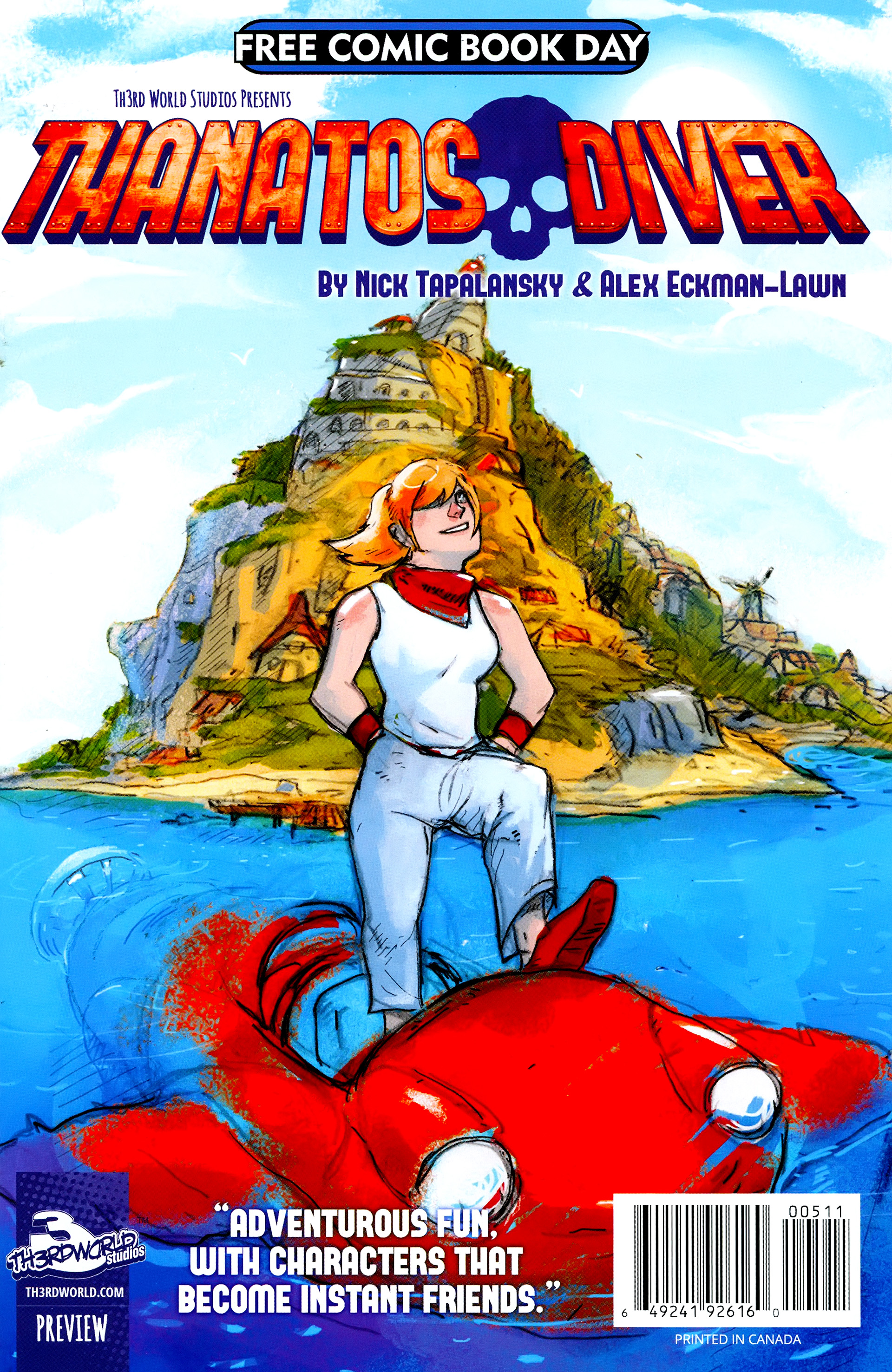 Read online Free Comic Book Day 2015 comic -  Issue # The Stuff of Legend - Thanatos Diver - 15