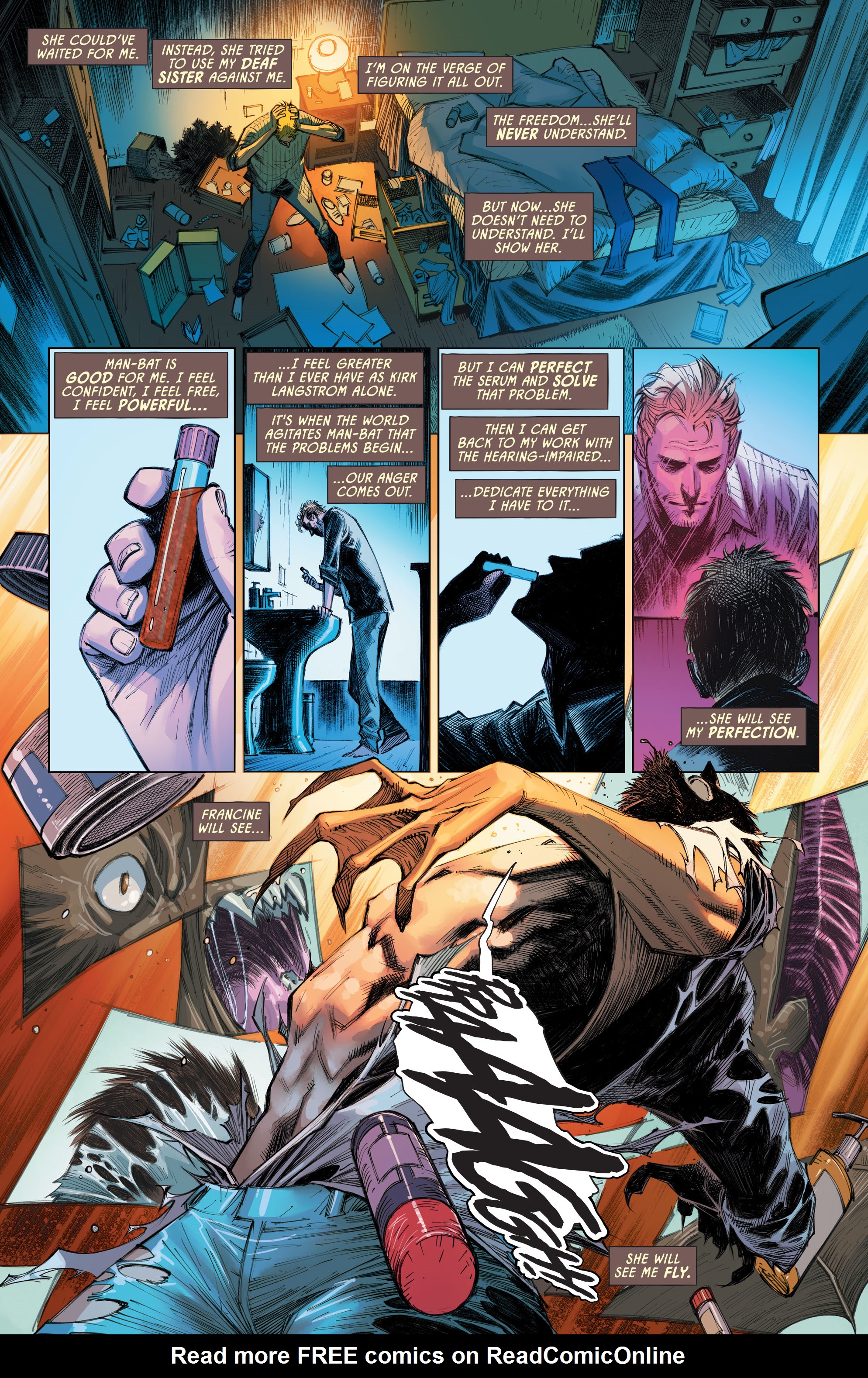 Read online Man-Bat (2021) comic -  Issue #1 - 5
