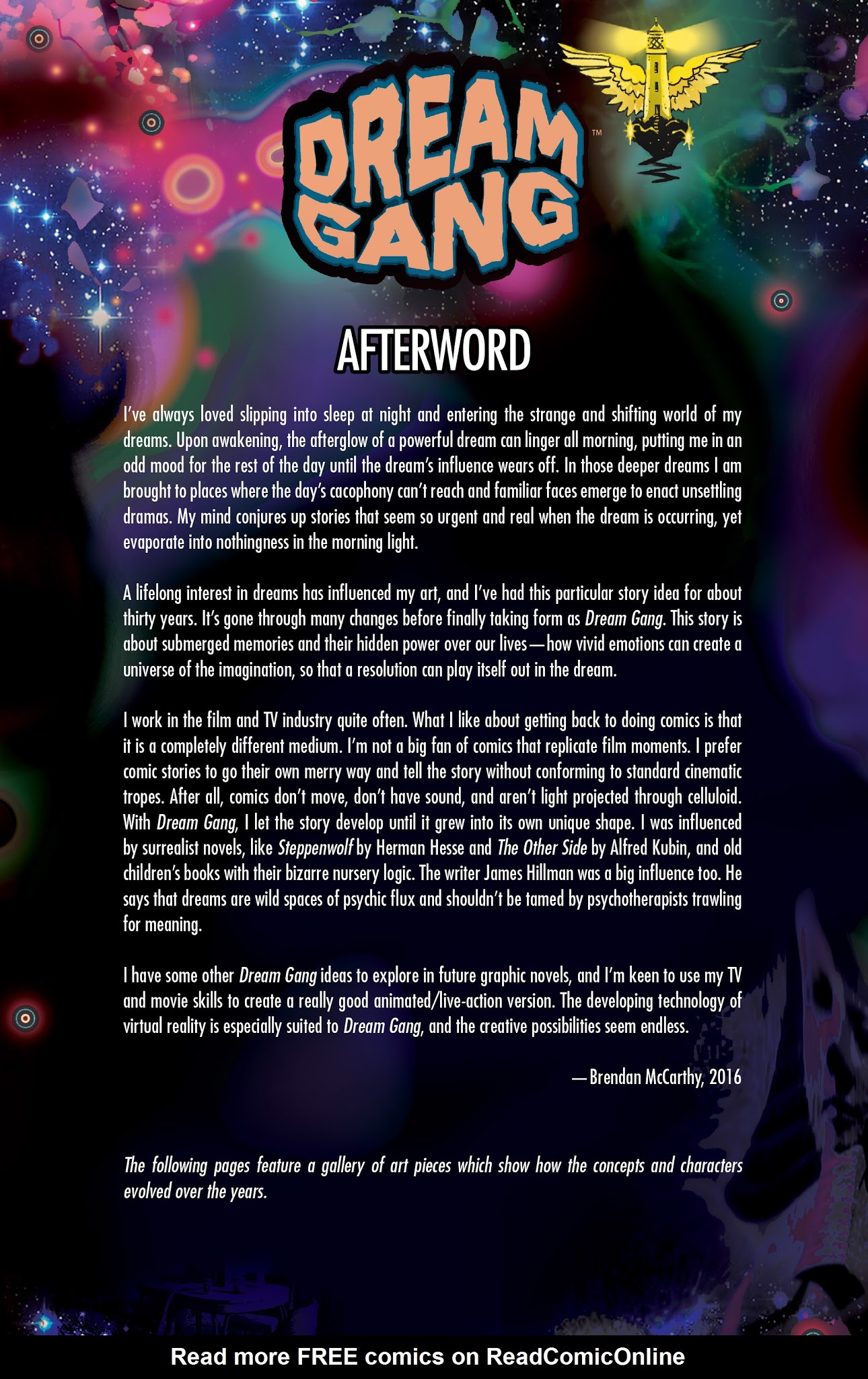 Read online Dream Gang comic -  Issue # TPB - 101