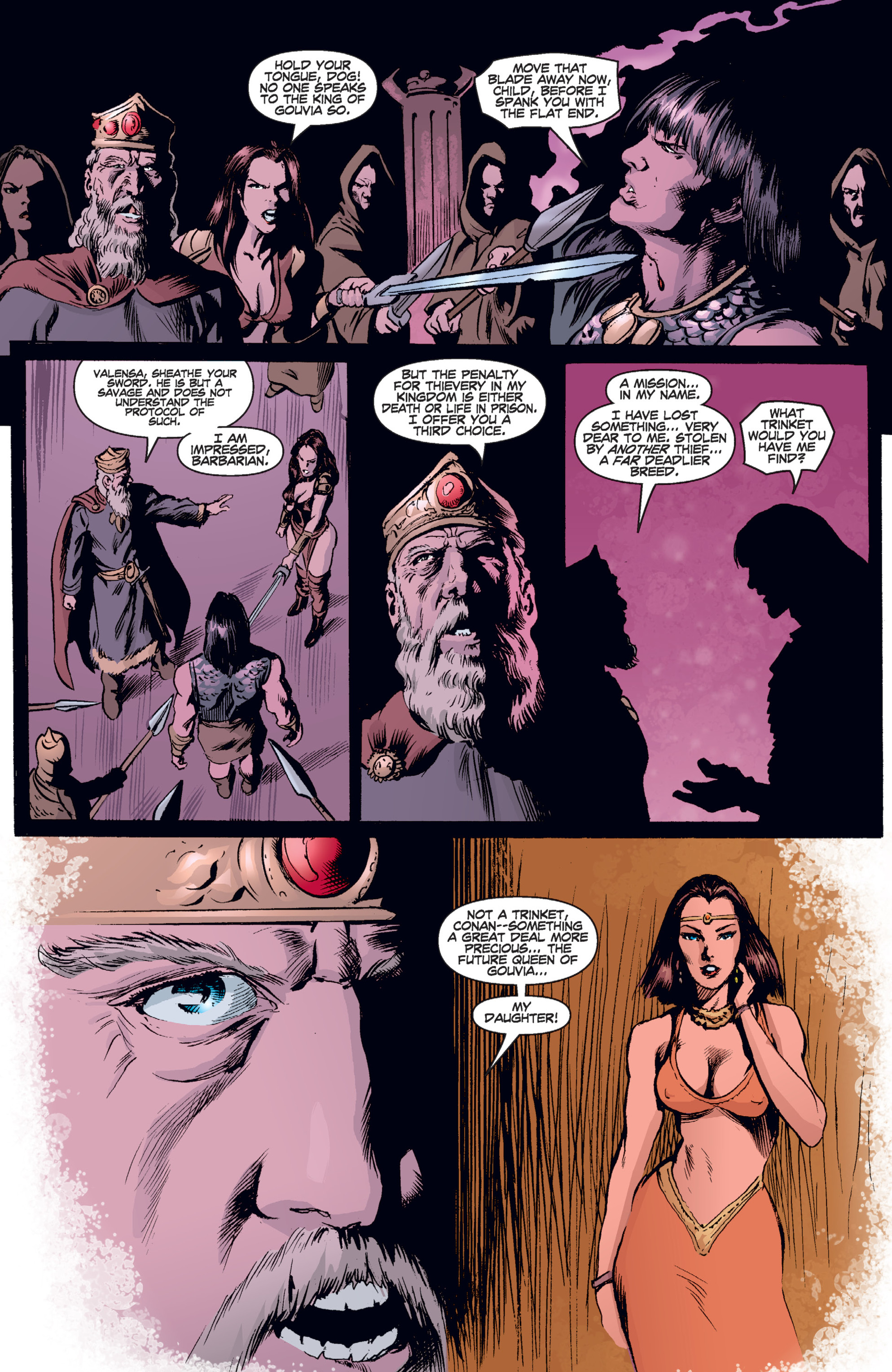 Read online Conan: The Daughters of Midora and Other Stories comic -  Issue # TPB - 28
