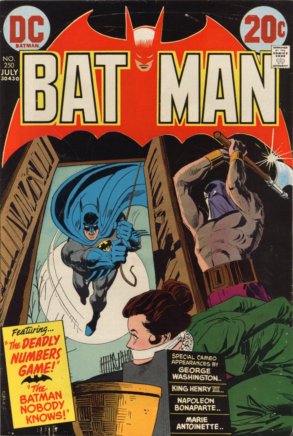 Read online Batman (1940) comic -  Issue #250 - 1