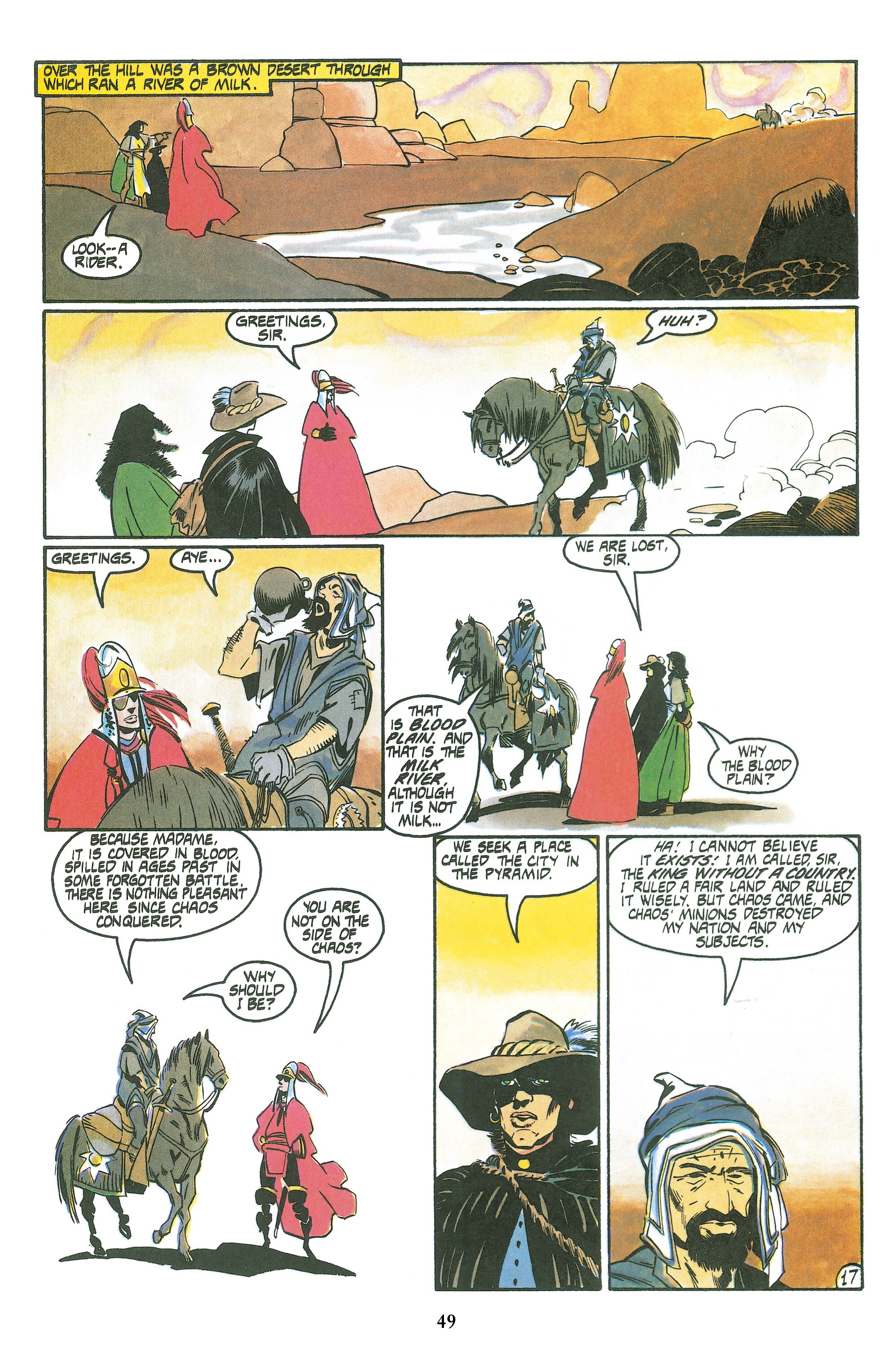 Read online The Michael Moorcock Library comic -  Issue # TPB 2 - 50