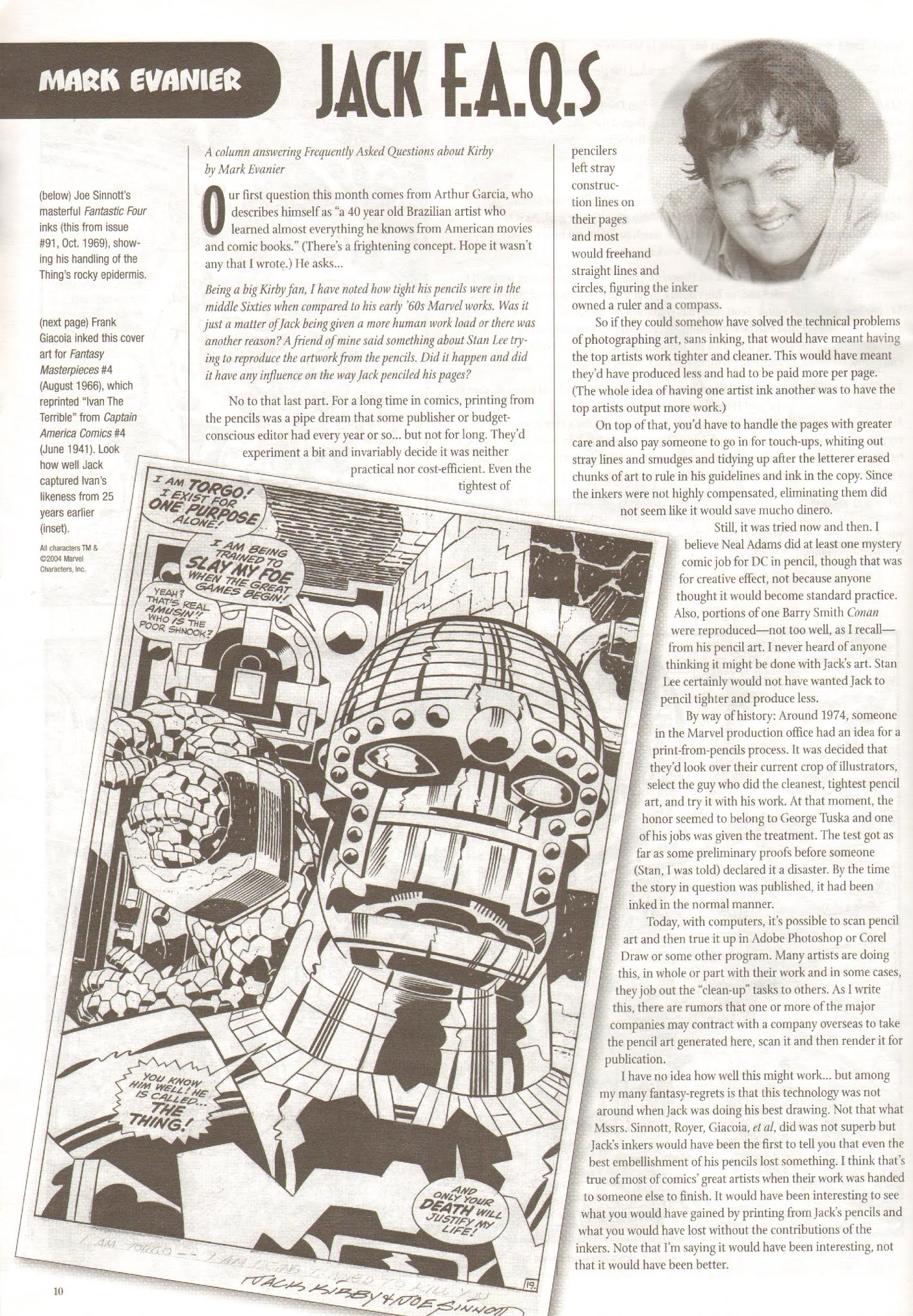 Read online The Jack Kirby Collector comic -  Issue #41 - 12