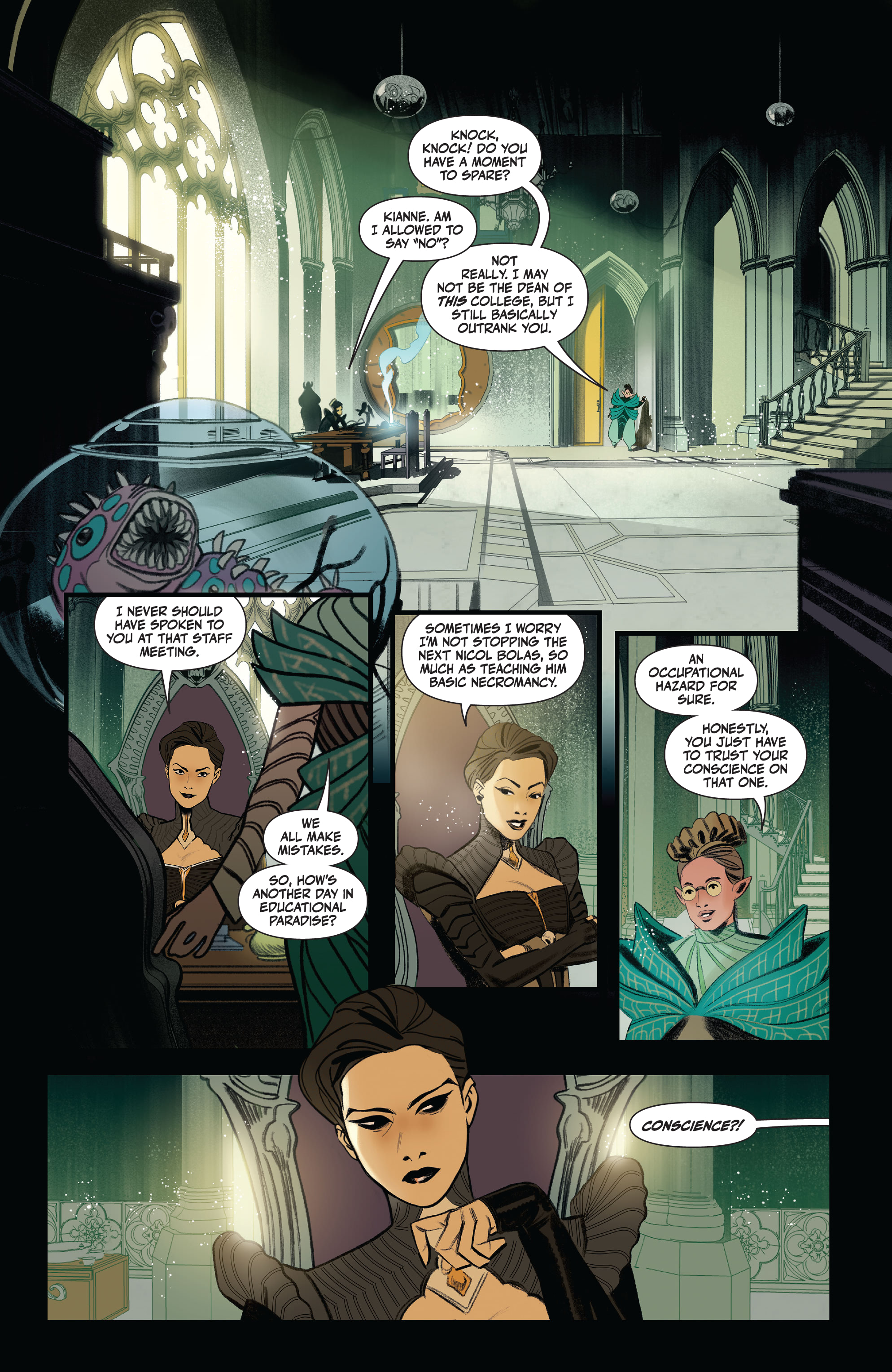 Read online Magic: The Hidden Planeswalker comic -  Issue #1 - 8