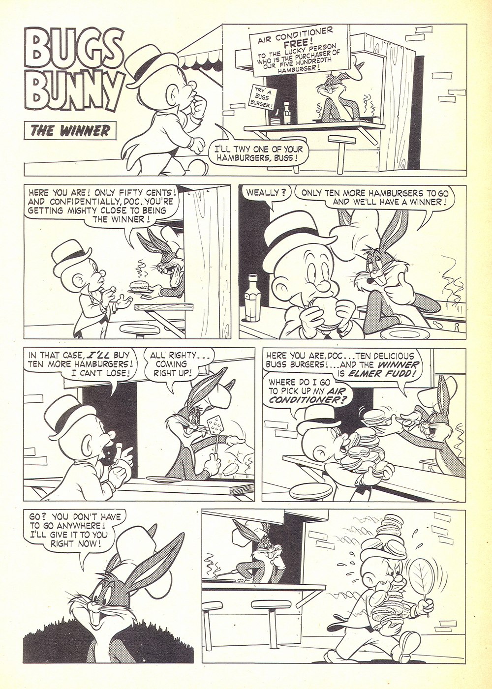 Read online Bugs Bunny comic -  Issue #73 - 2