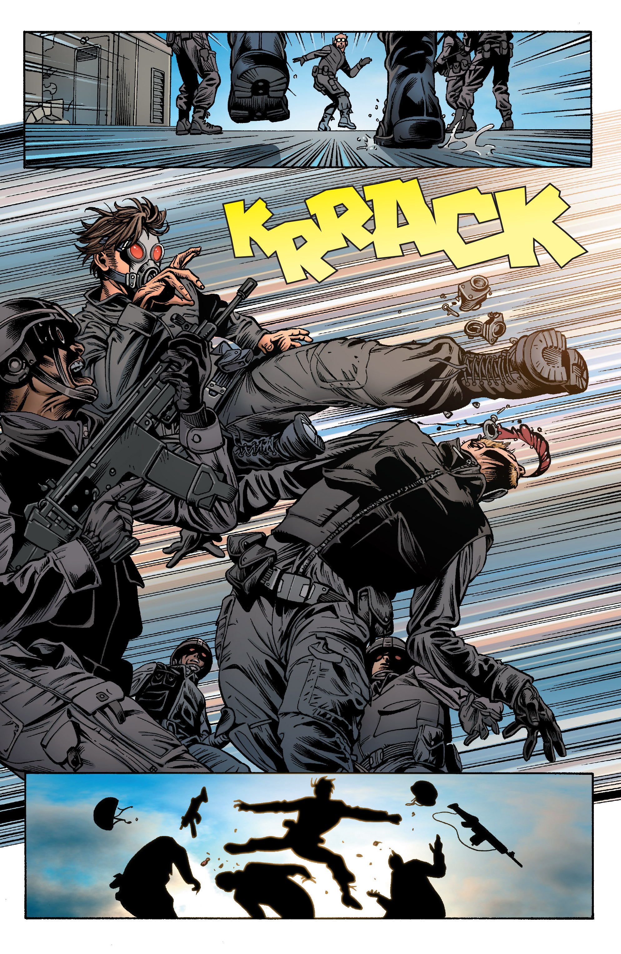 Read online Death of Wolverine: The Weapon X Program comic -  Issue #5 - 4