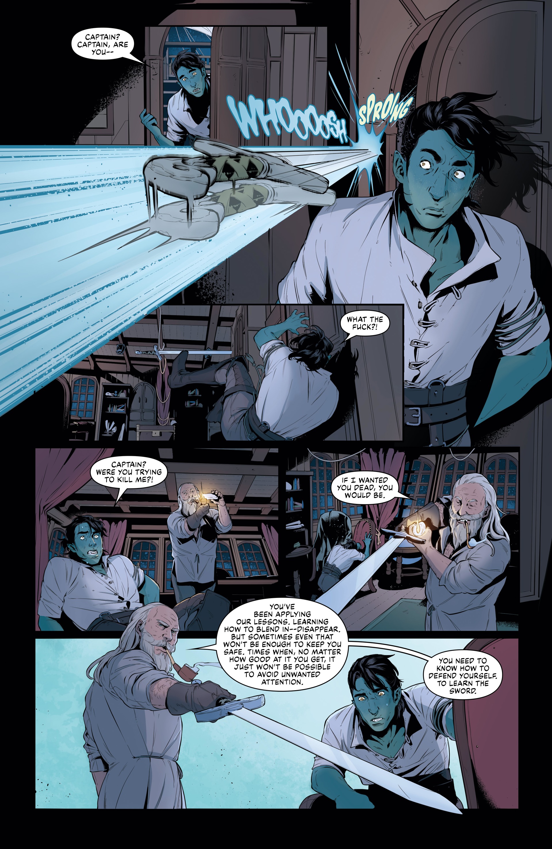 Read online Critical Role: The Mighty Nein Origins – Fjord Stone comic -  Issue # Full - 34