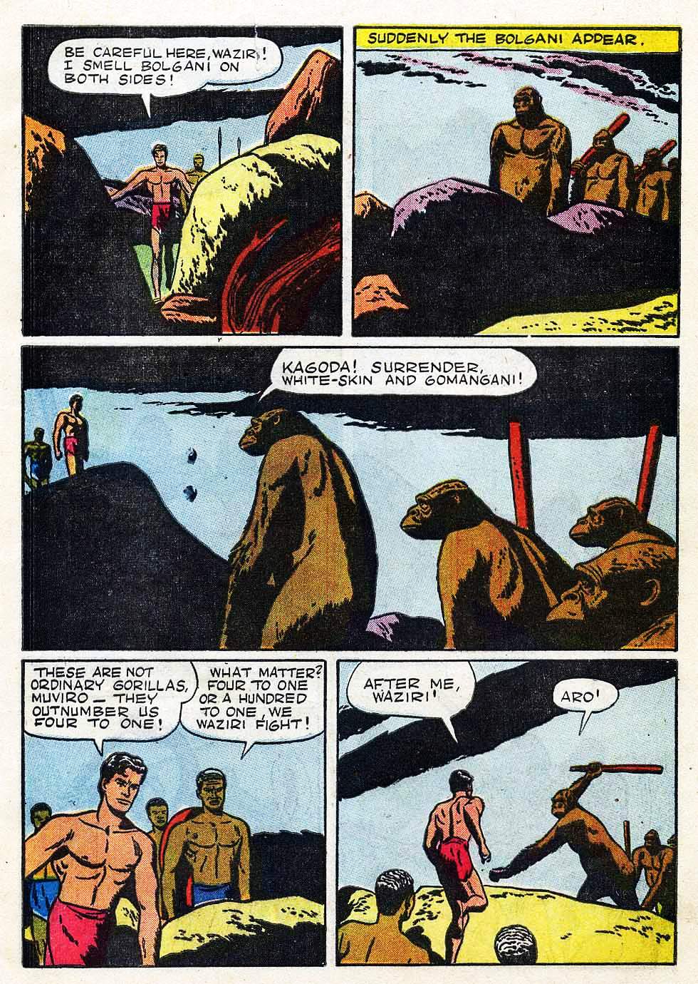 Read online Tarzan (1948) comic -  Issue #10 - 5