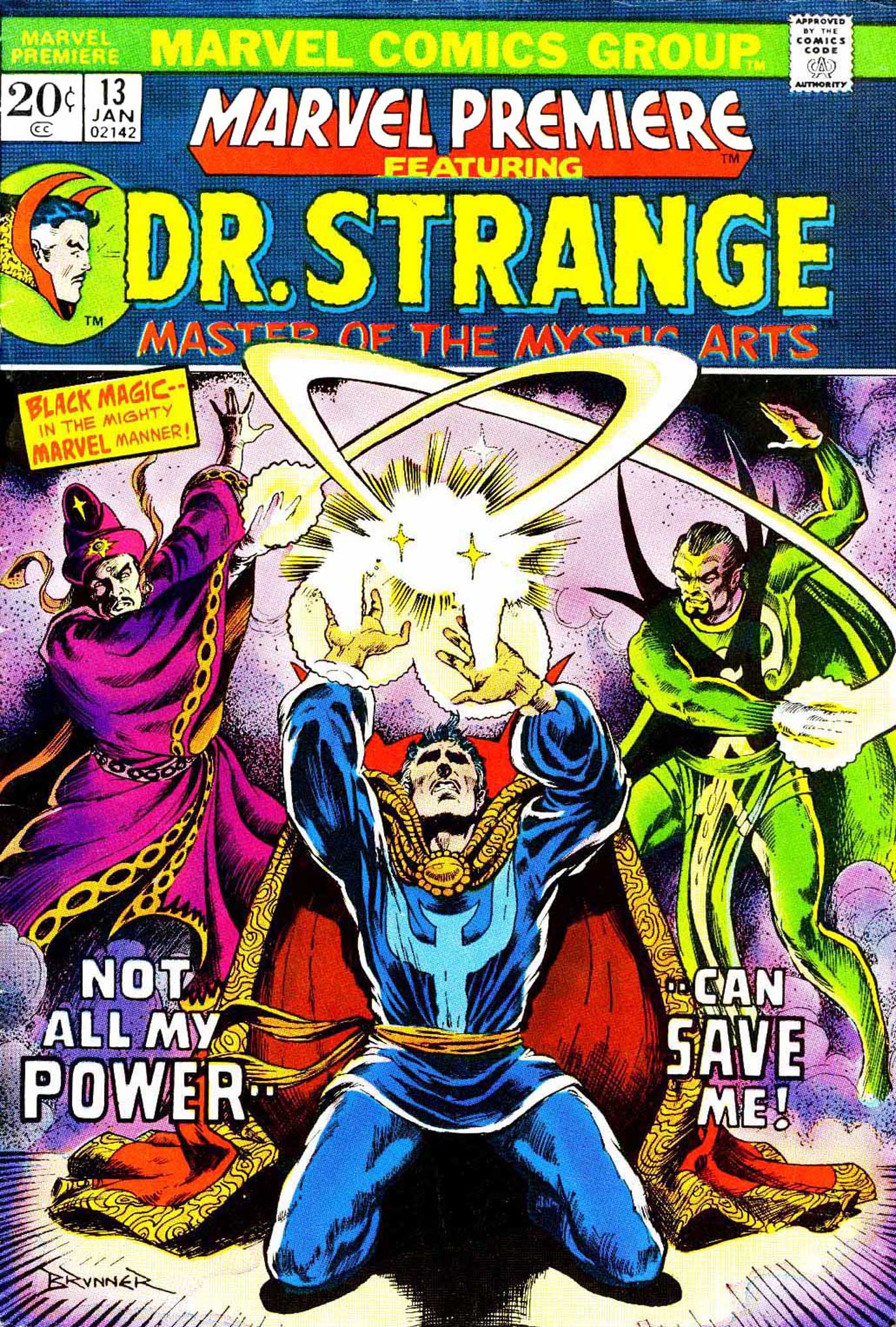 Read online Marvel Premiere comic -  Issue #13 - 1