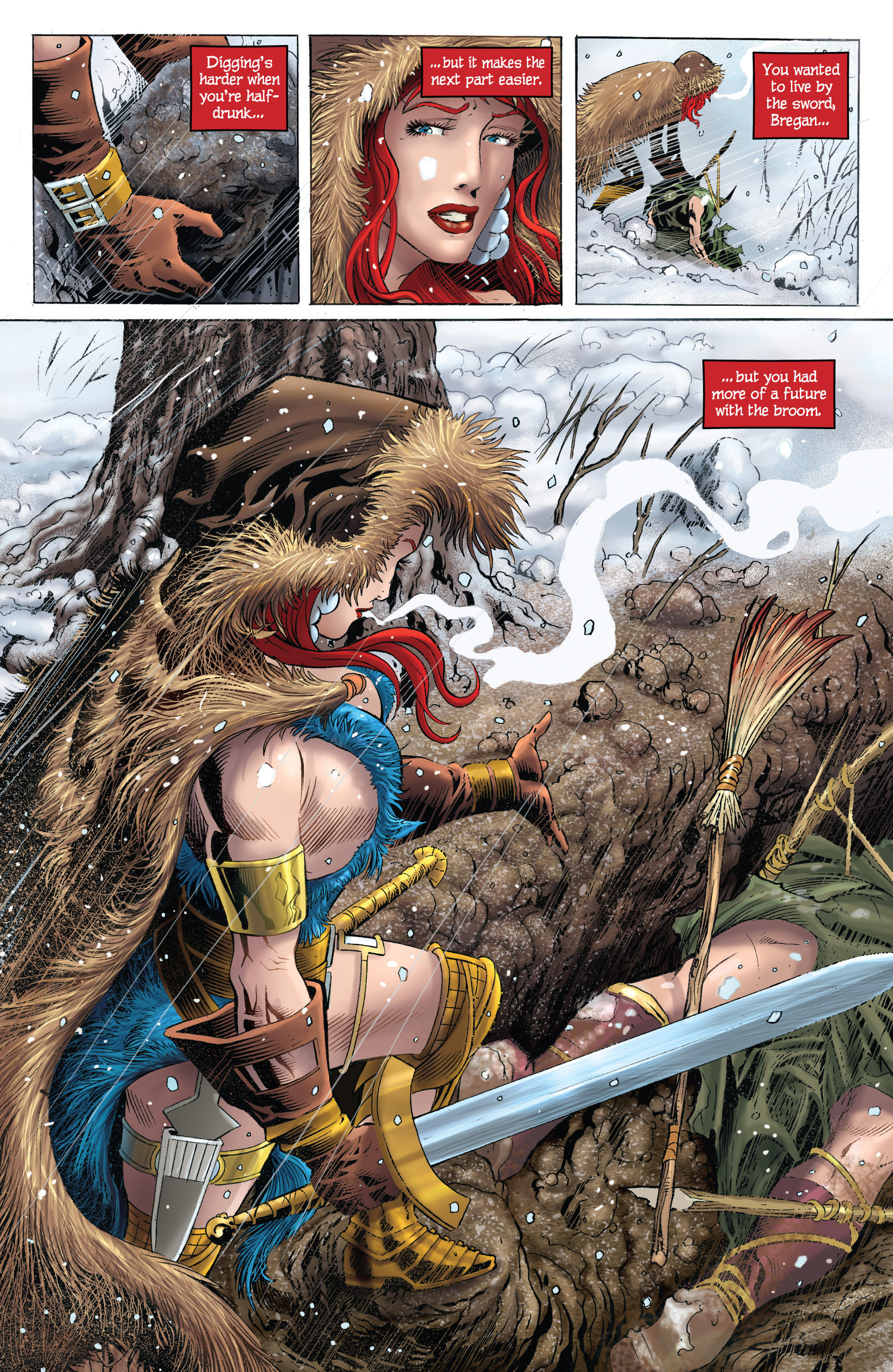 Read online Red Sonja: Unchained comic -  Issue #1 - 11