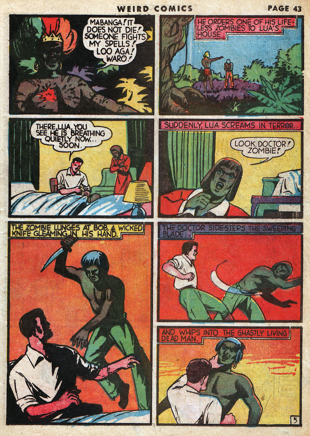 Read online Weird Comics comic -  Issue #3 - 45