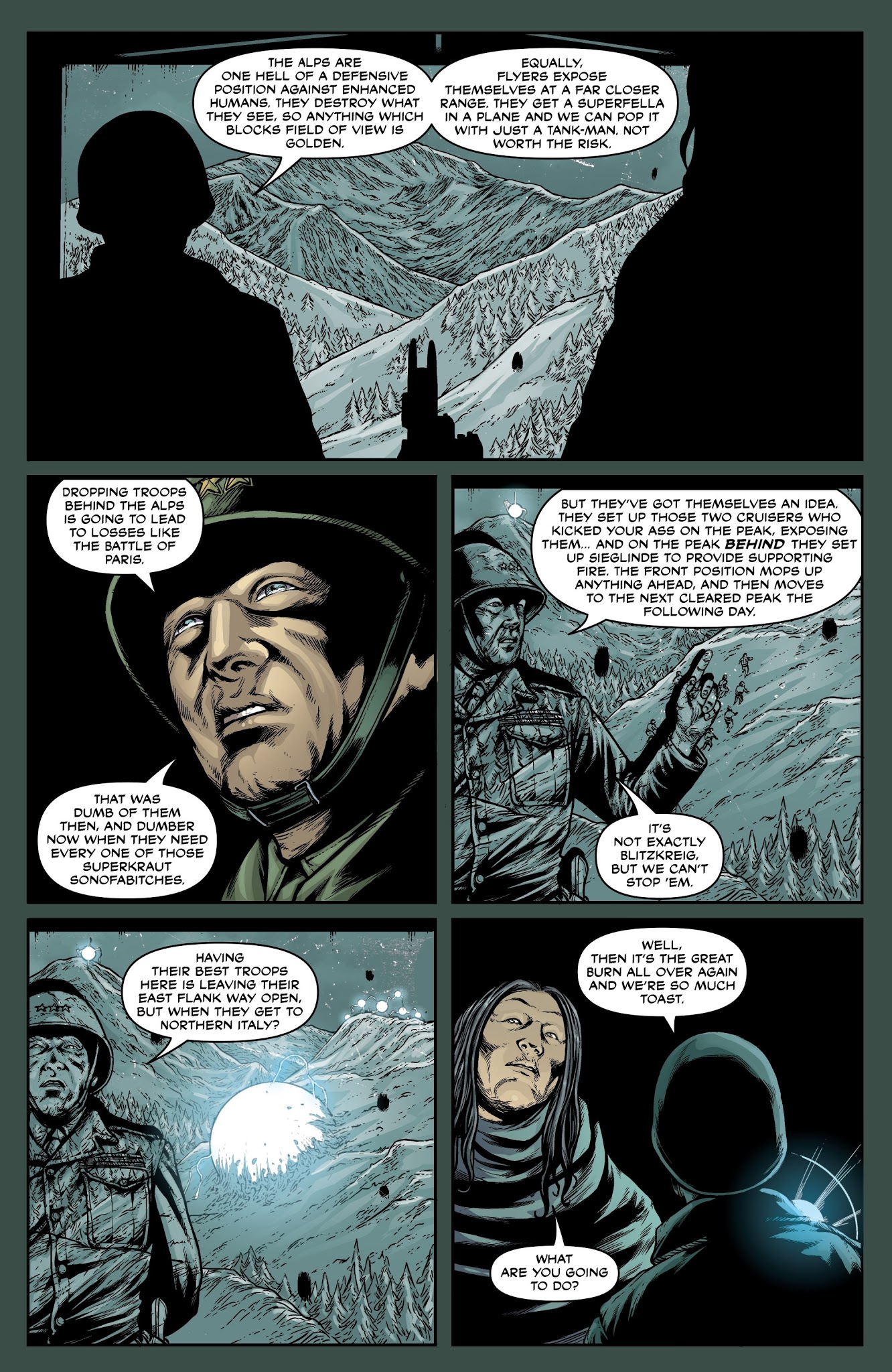 Read online Uber: Invasion comic -  Issue #9 - 10