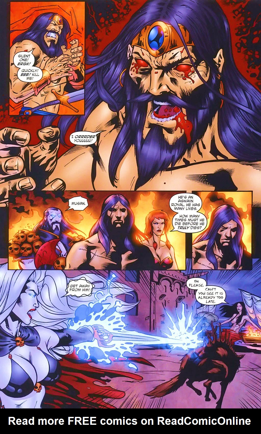 Read online Brian Pulido's Lady Death: Blacklands comic -  Issue #2 - 18