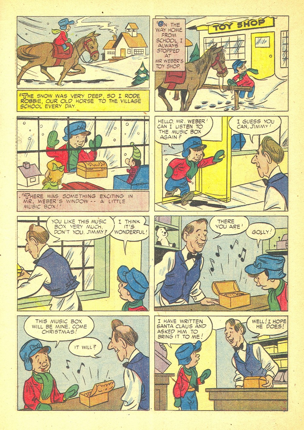 Read online Four Color Comics comic -  Issue #756 - 17