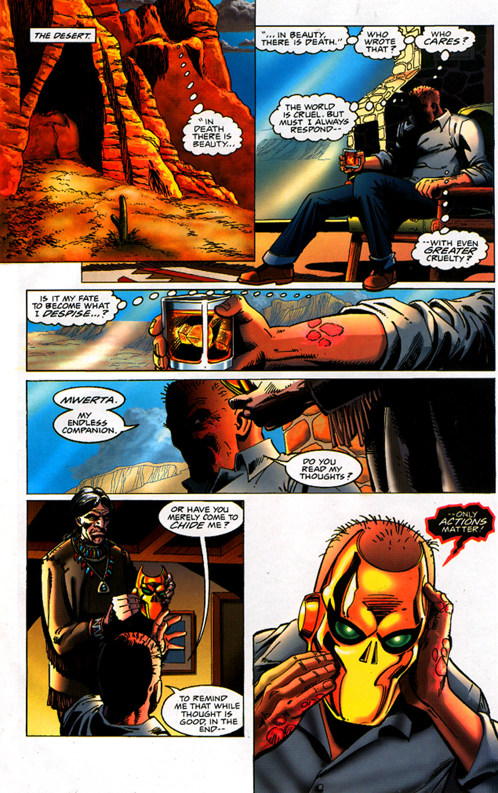 Read online Deathmask comic -  Issue #2 - 11