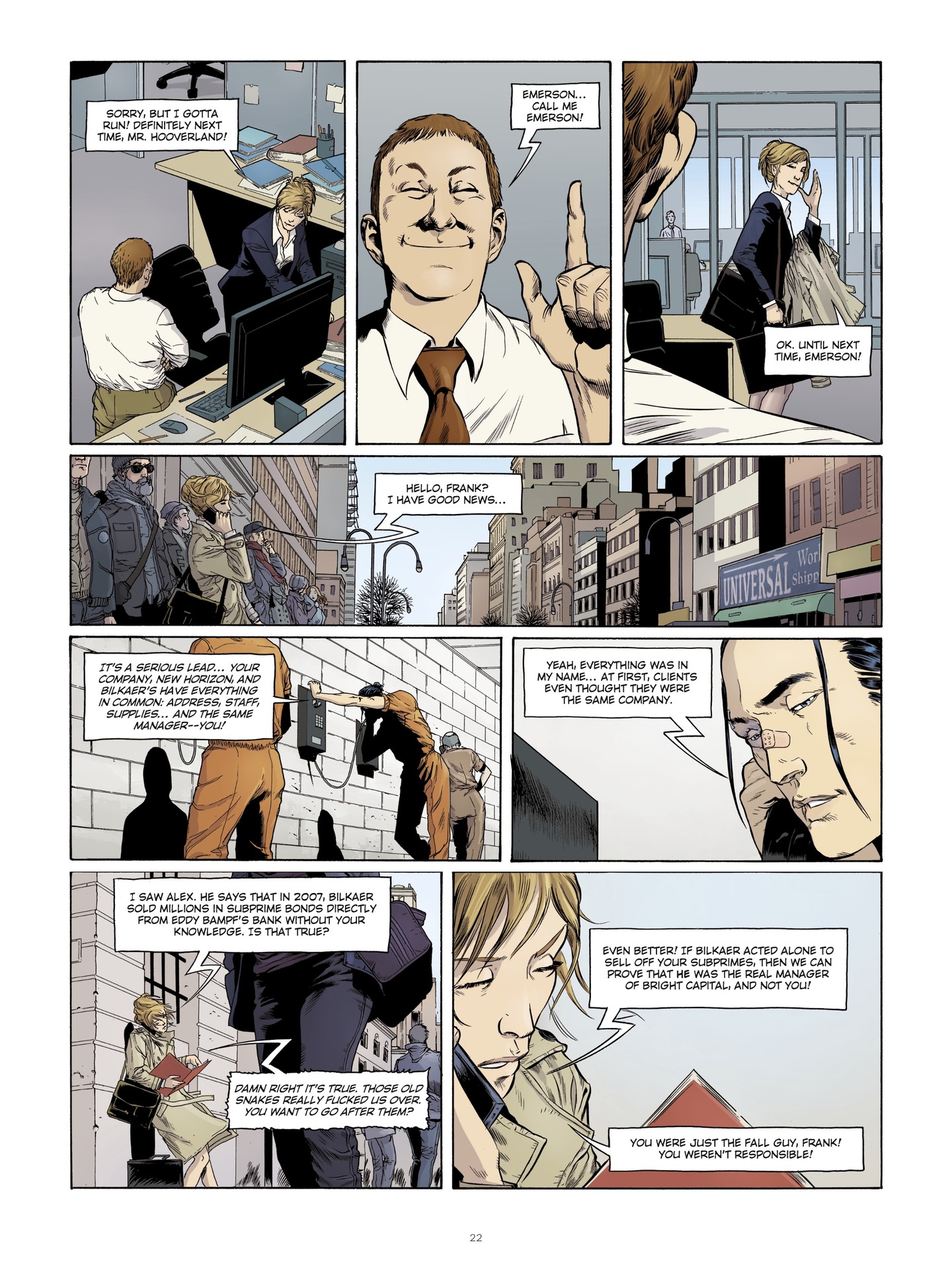 Read online Hedge Fund comic -  Issue #3 - 23