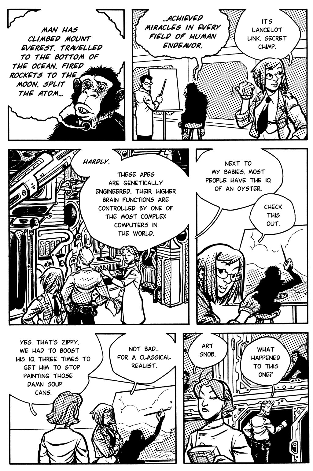 Read online The Middleman comic -  Issue #3 - 6