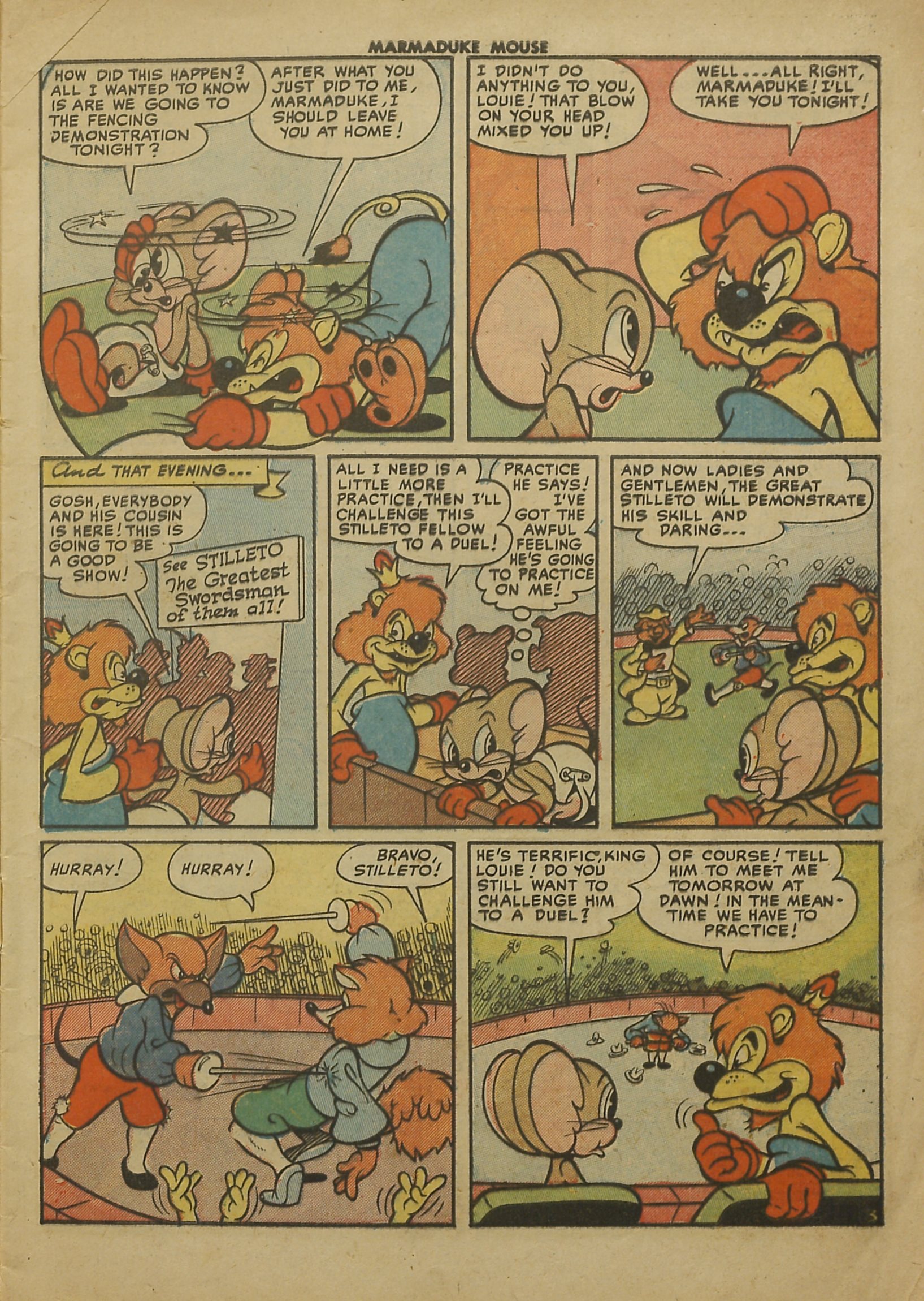 Read online Marmaduke Mouse comic -  Issue #27 - 5