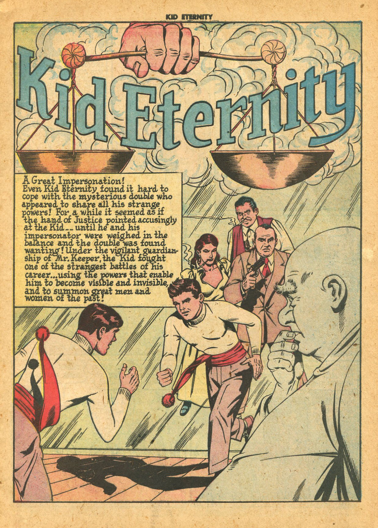Read online Kid Eternity (1946) comic -  Issue #14 - 3