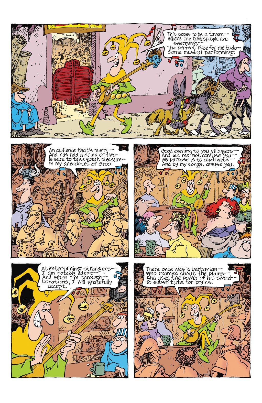 Read online Sergio Aragonés' Groo: The Most Intelligent Man In The World comic -  Issue # TPB - 9