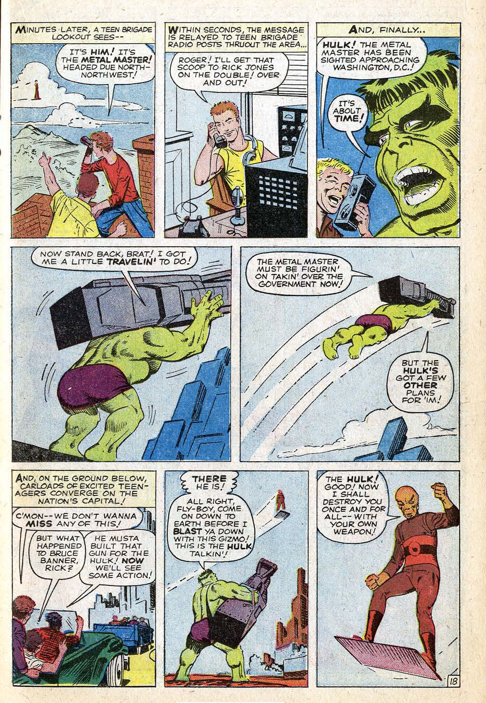 Read online The Incredible Hulk (1962) comic -  Issue #6 - 23