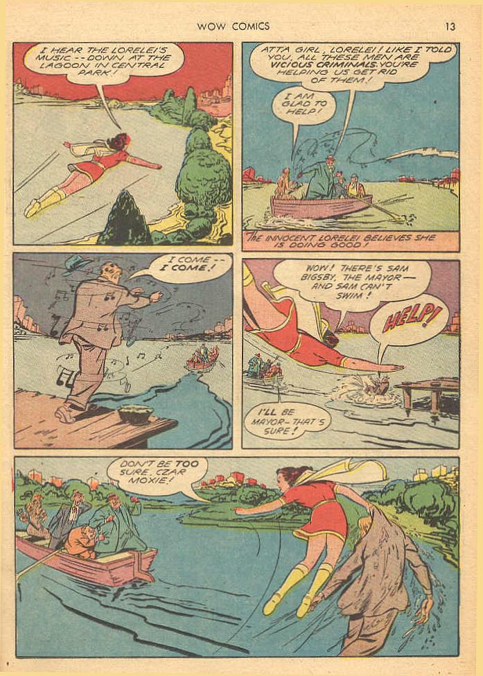 Read online Wow Comics comic -  Issue #15 - 13
