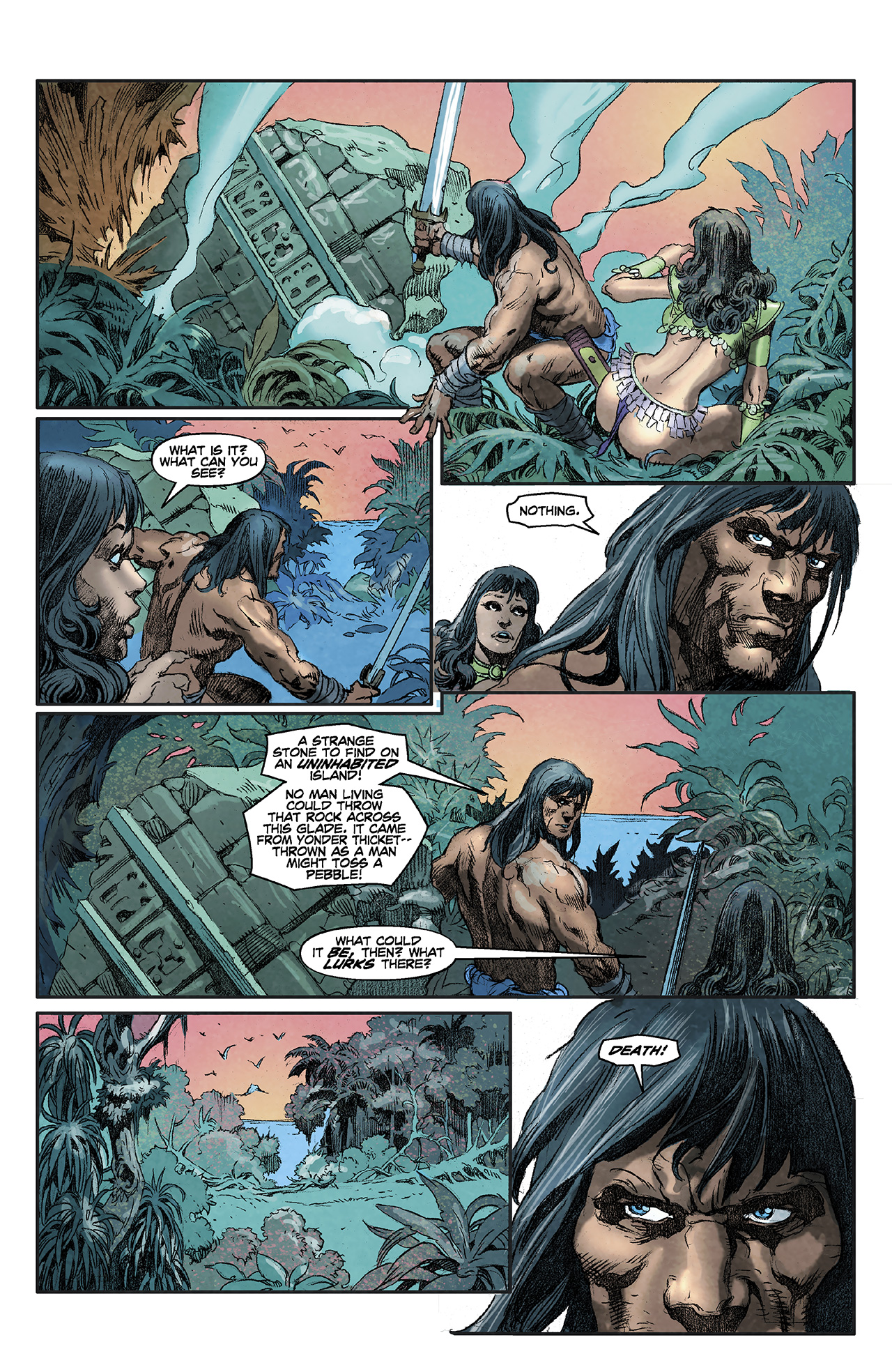 Read online Conan The Cimmerian comic -  Issue #22 - 21