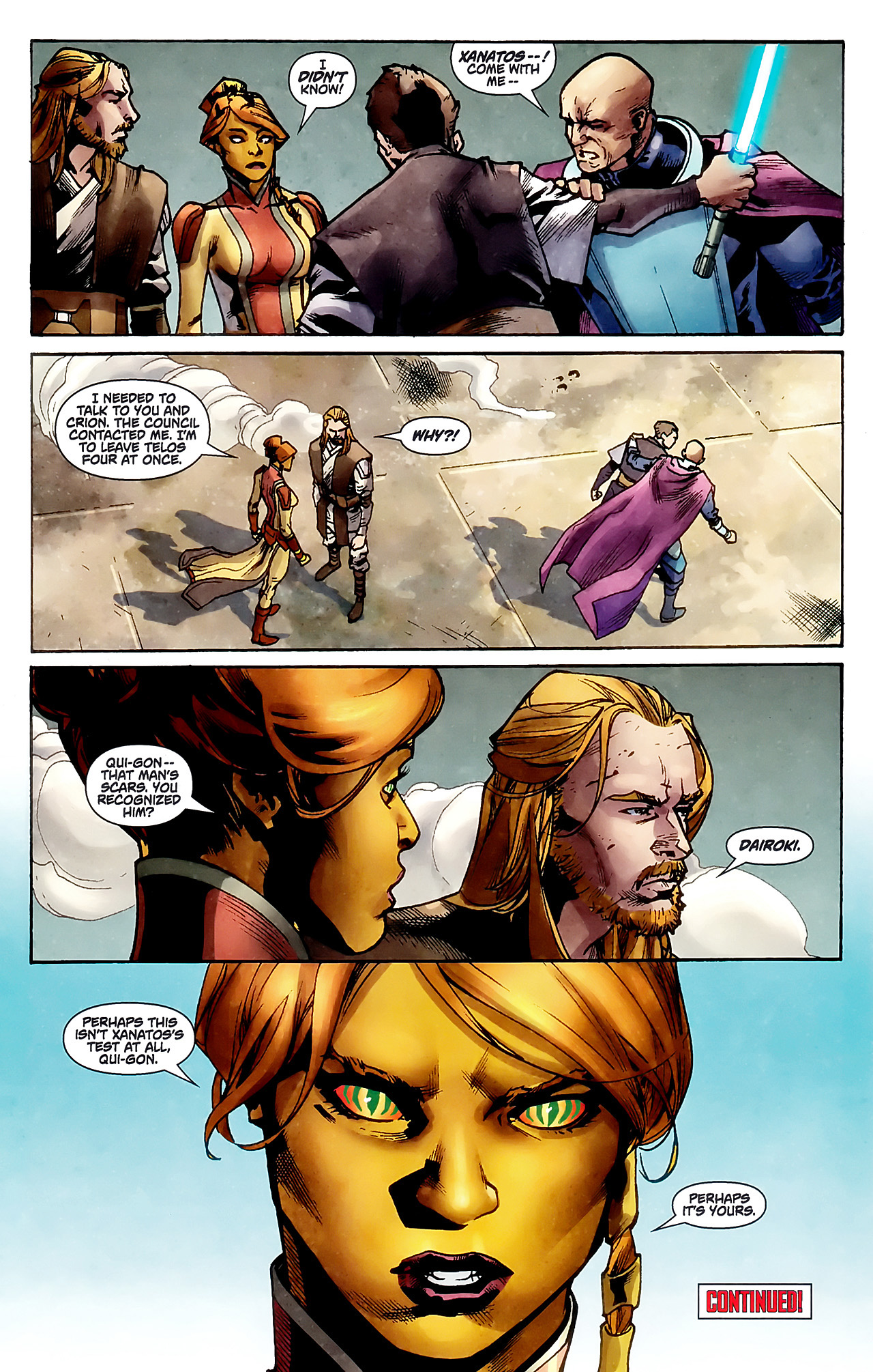 Read online Star Wars: Jedi - The Dark Side comic -  Issue #3 - 24