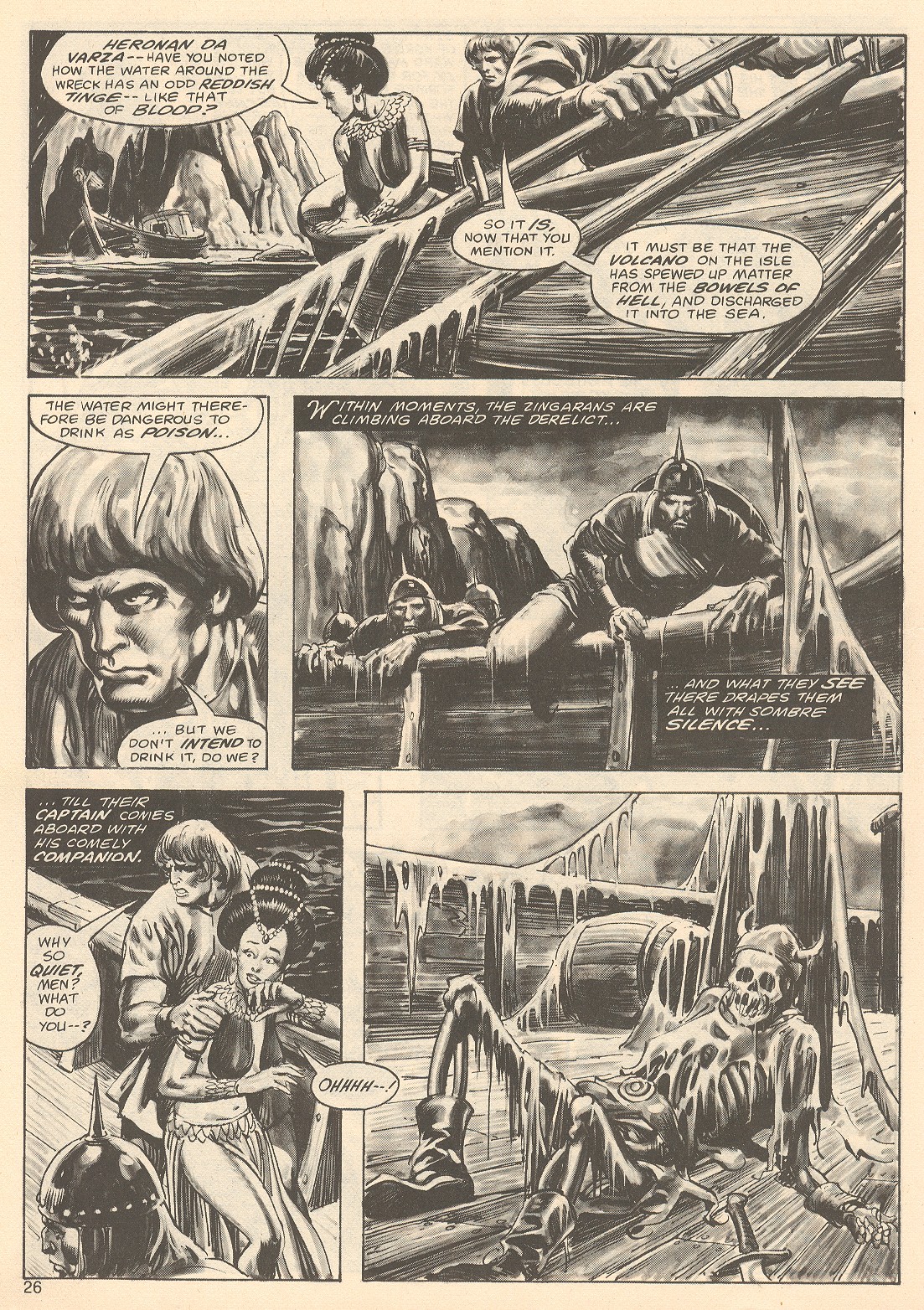 Read online The Savage Sword Of Conan comic -  Issue #67 - 26