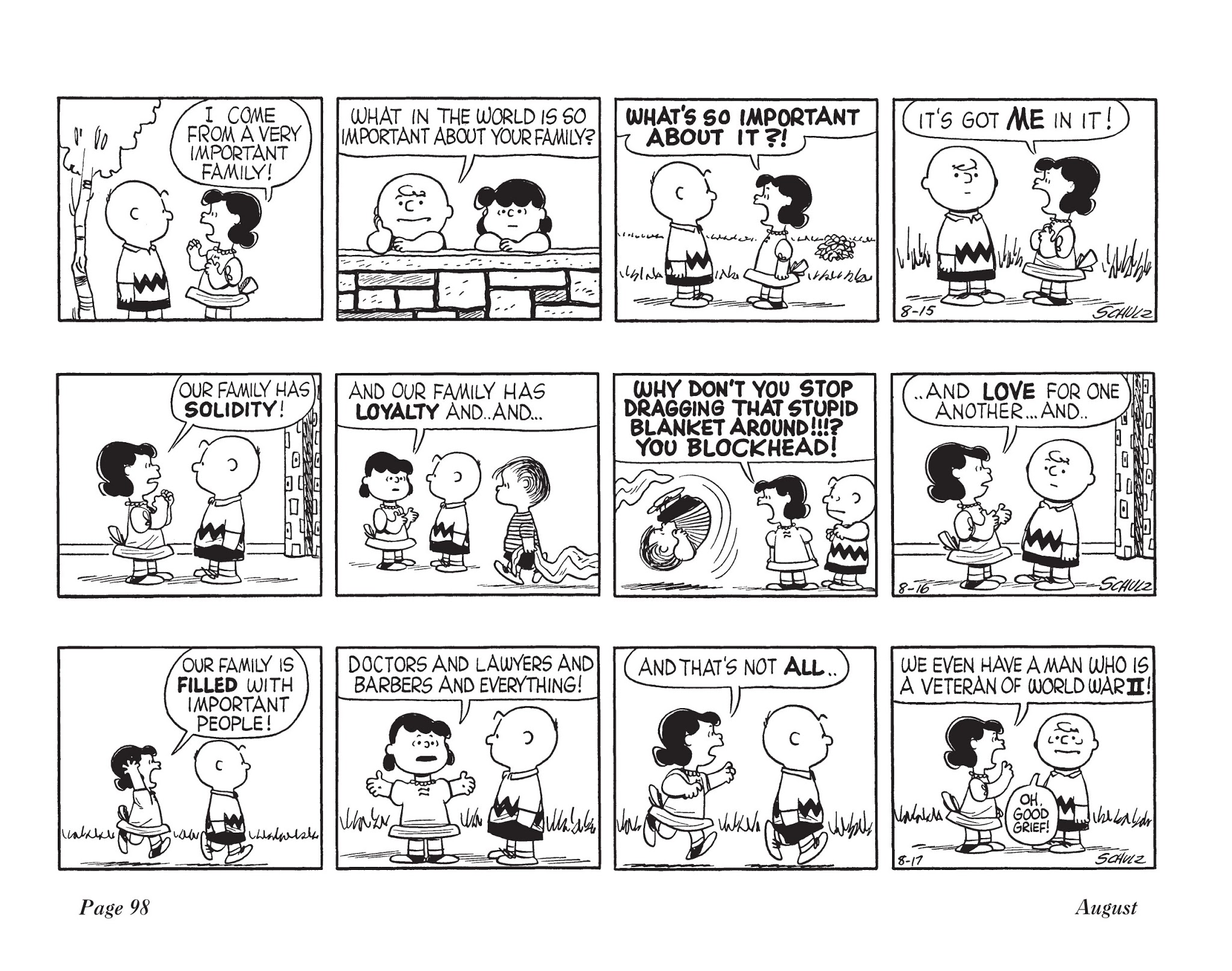 Read online The Complete Peanuts comic -  Issue # TPB 4 - 112