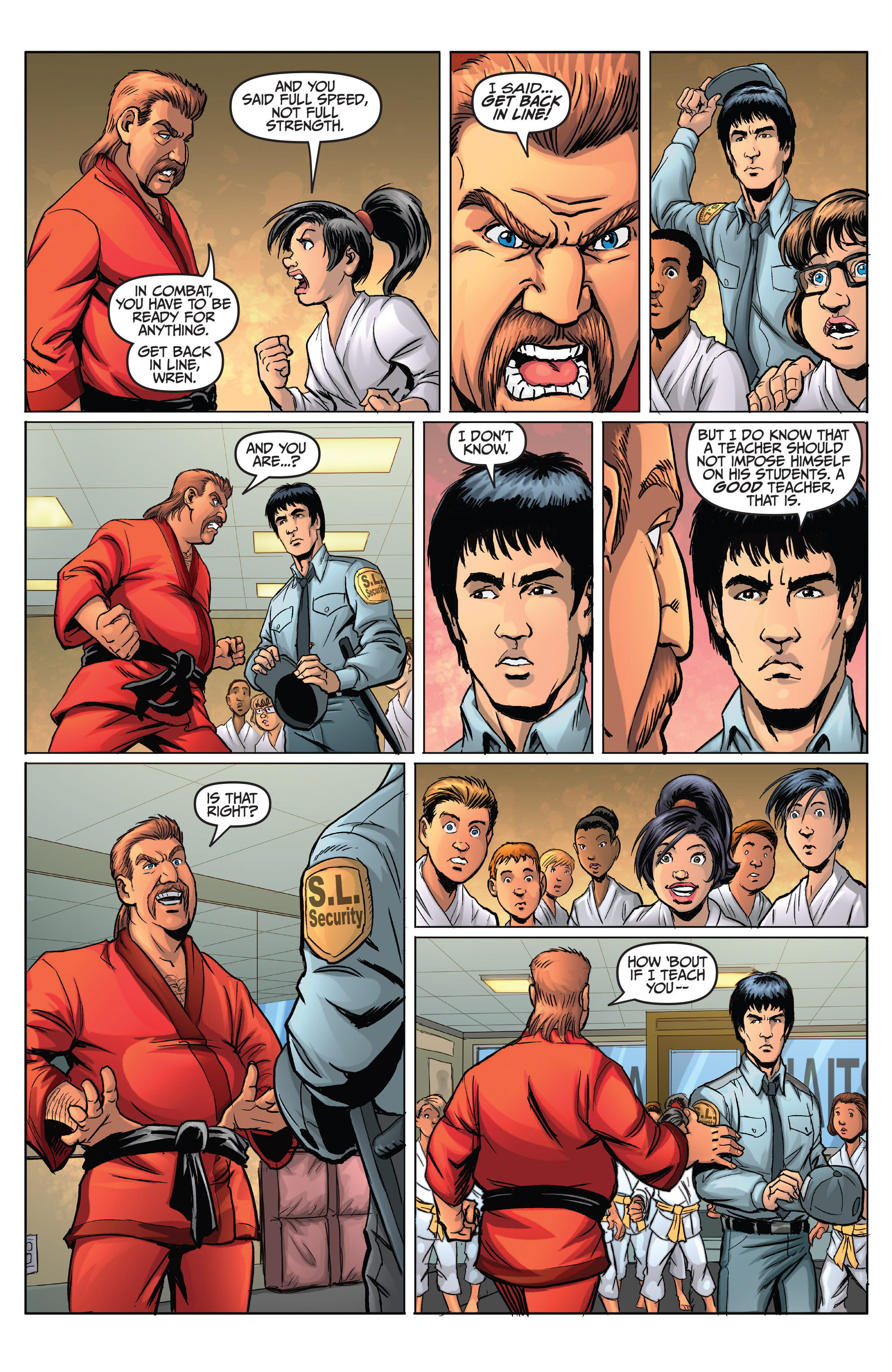 Read online Bruce Lee: The Dragon Rises comic -  Issue #1 - 7