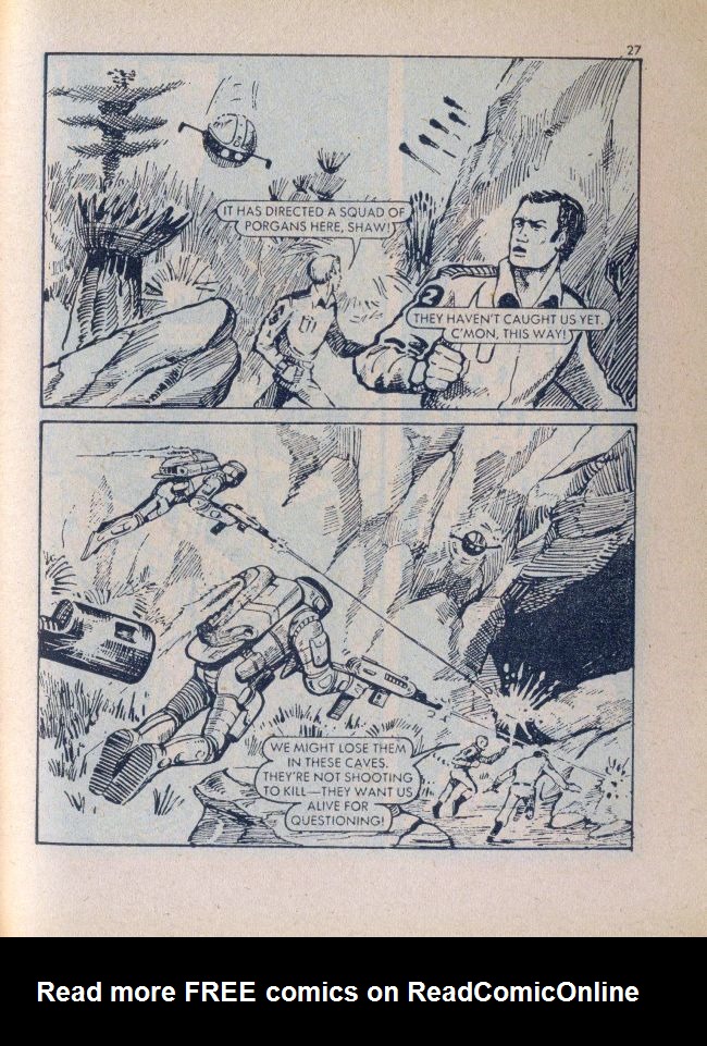 Read online Starblazer comic -  Issue #27 - 27