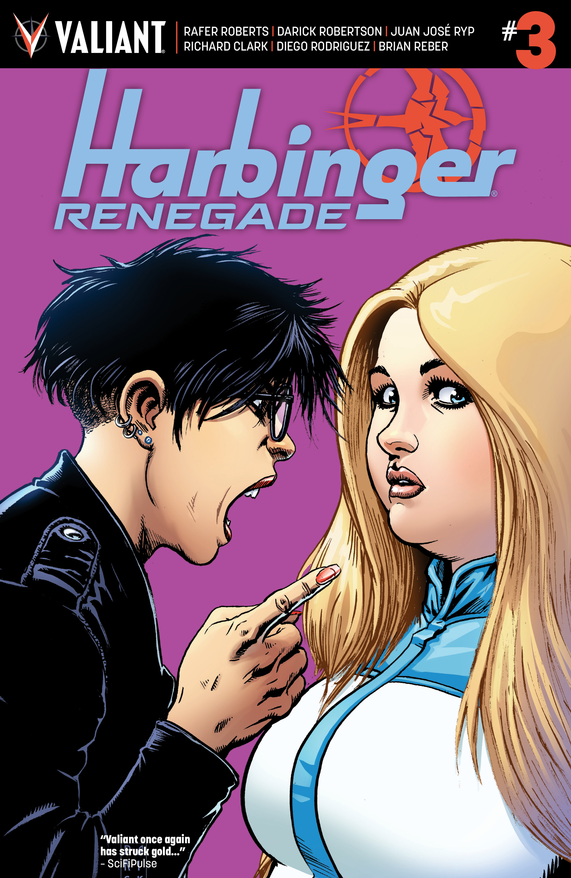 Read online Harbinger Renegade comic -  Issue #3 - 1