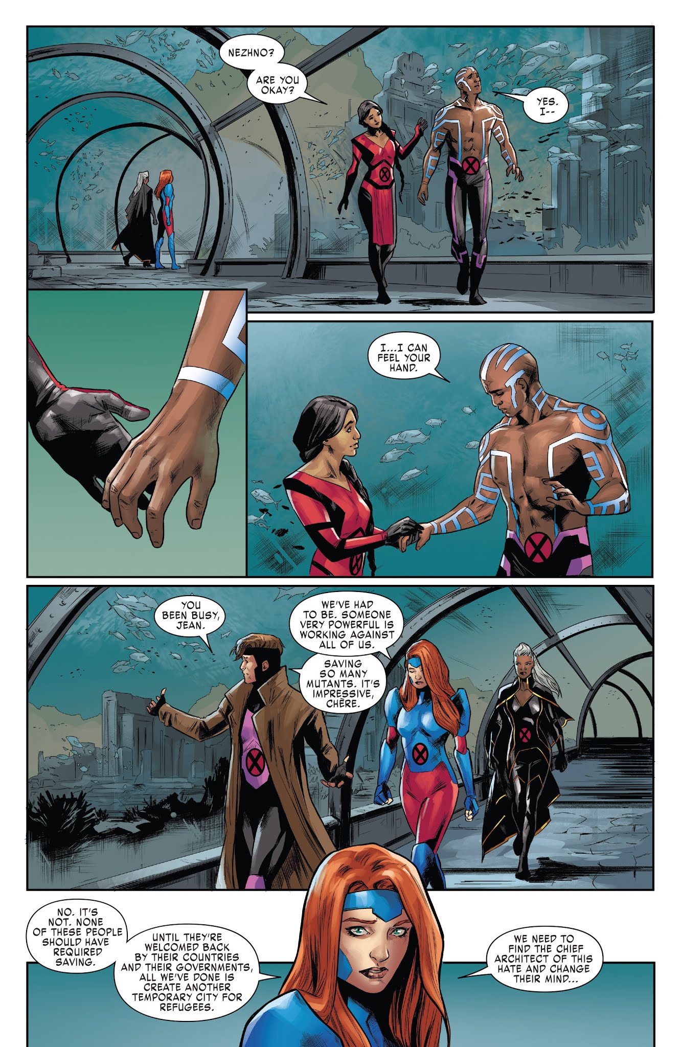 Read online X-Men: Red comic -  Issue #6 - 11
