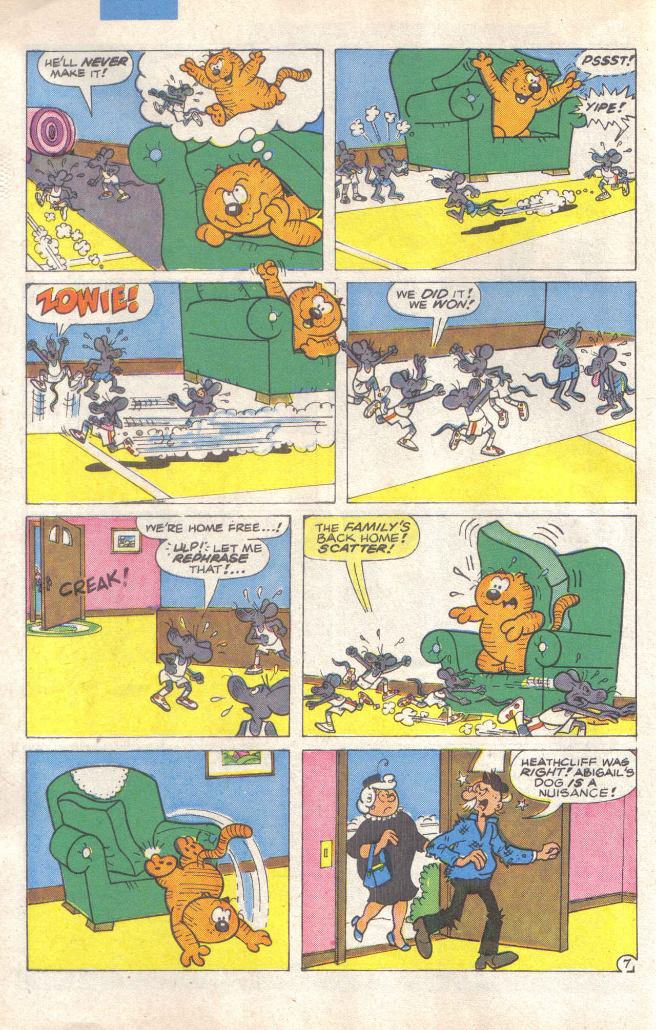 Read online Heathcliff's Funhouse comic -  Issue #6 - 32
