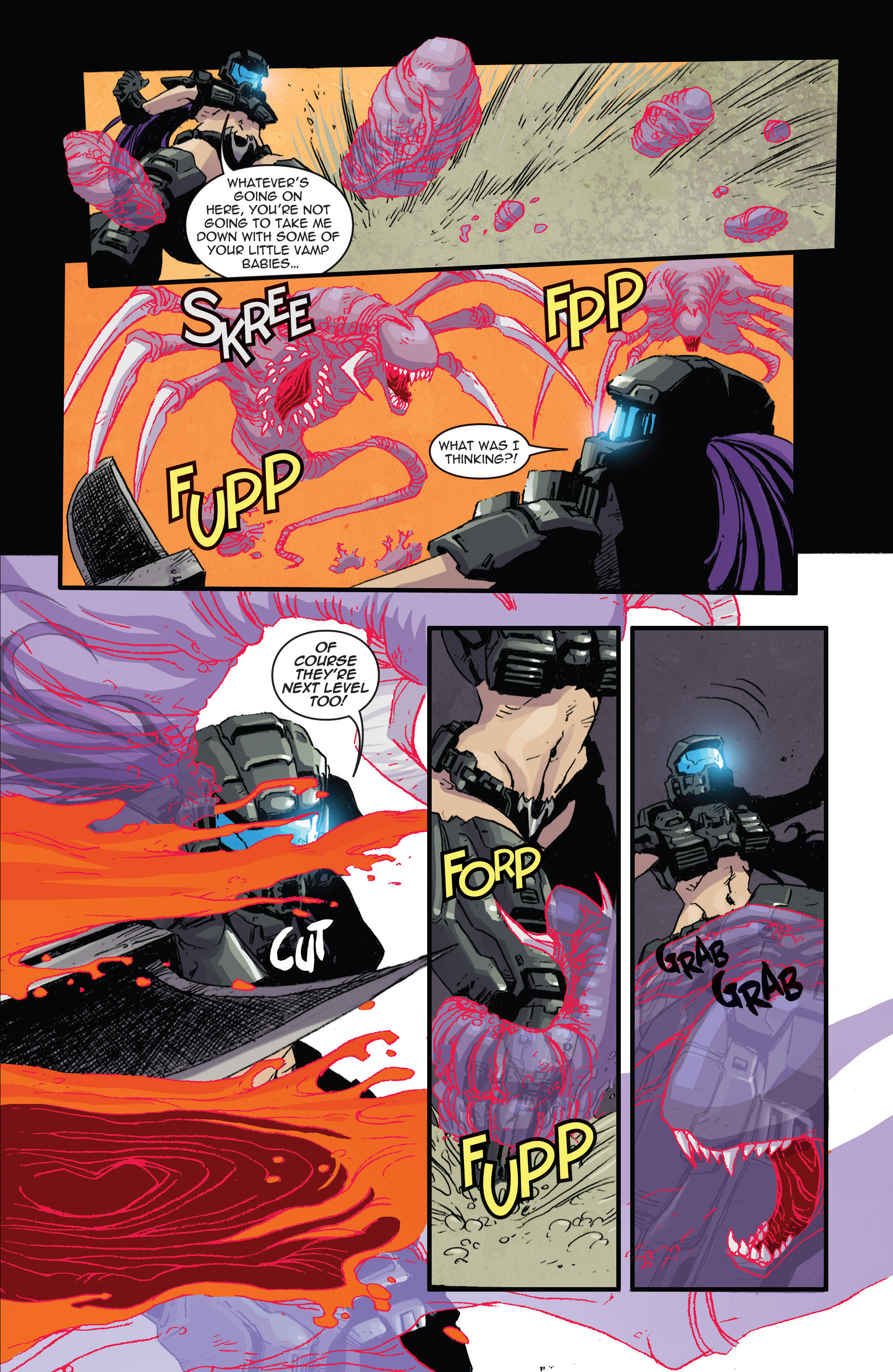 Read online Vampblade comic -  Issue #7 - 10