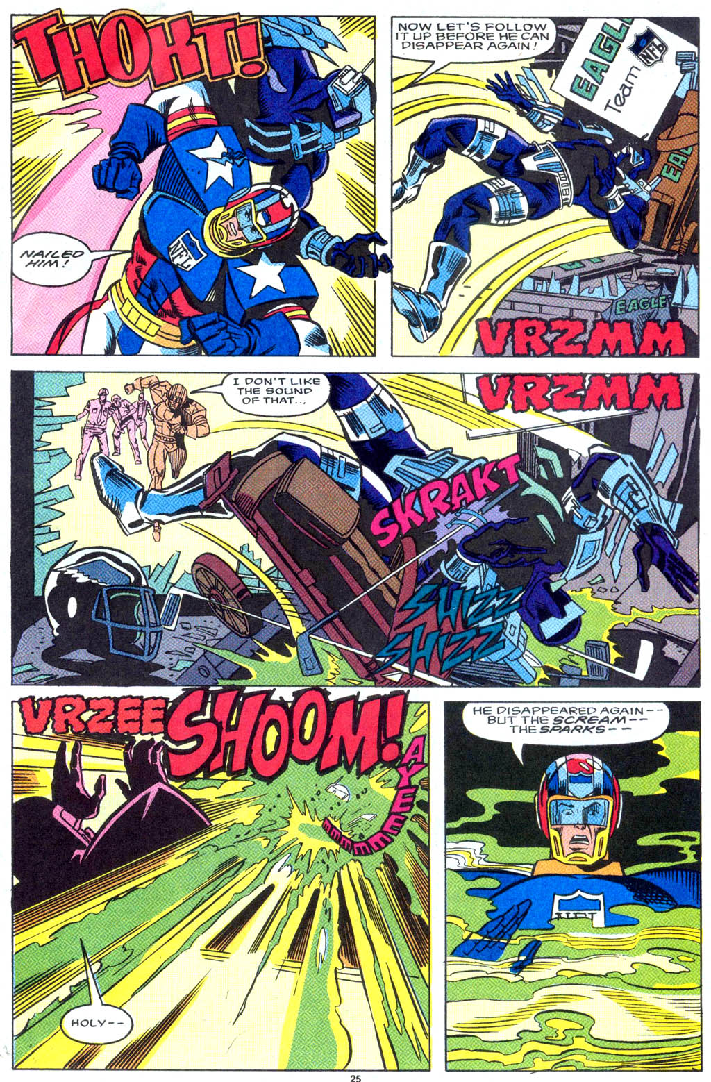 Read online NFL SuperPro comic -  Issue #3 - 19