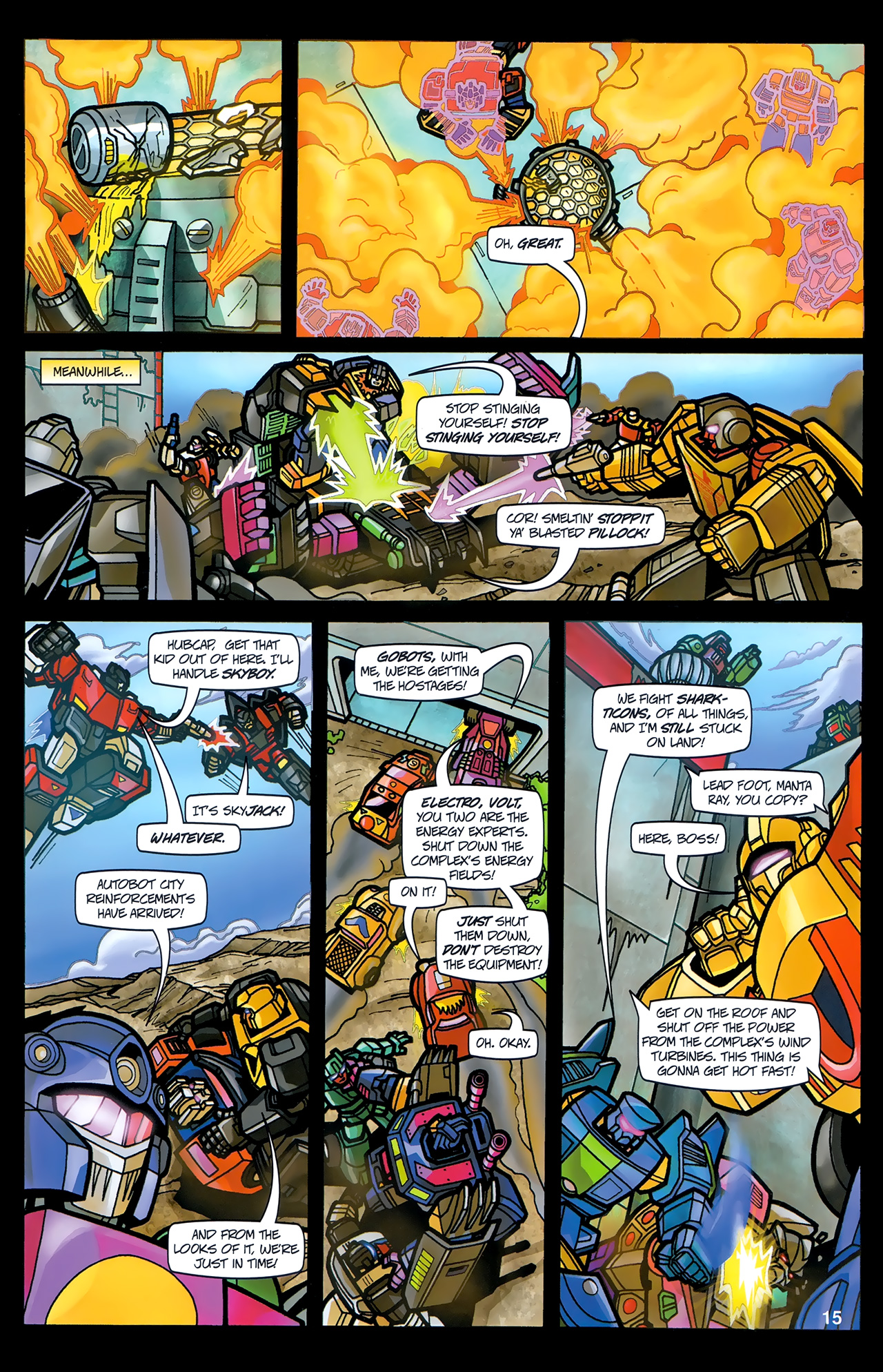 Read online Transformers: Timelines comic -  Issue #5 - 17