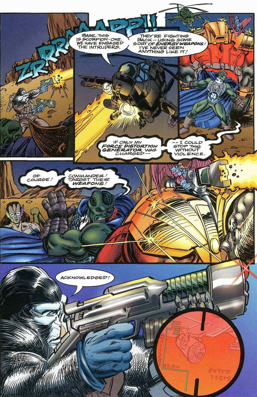 Read online Leonard Nimoy's Primortals (1995) comic -  Issue #11 - 6