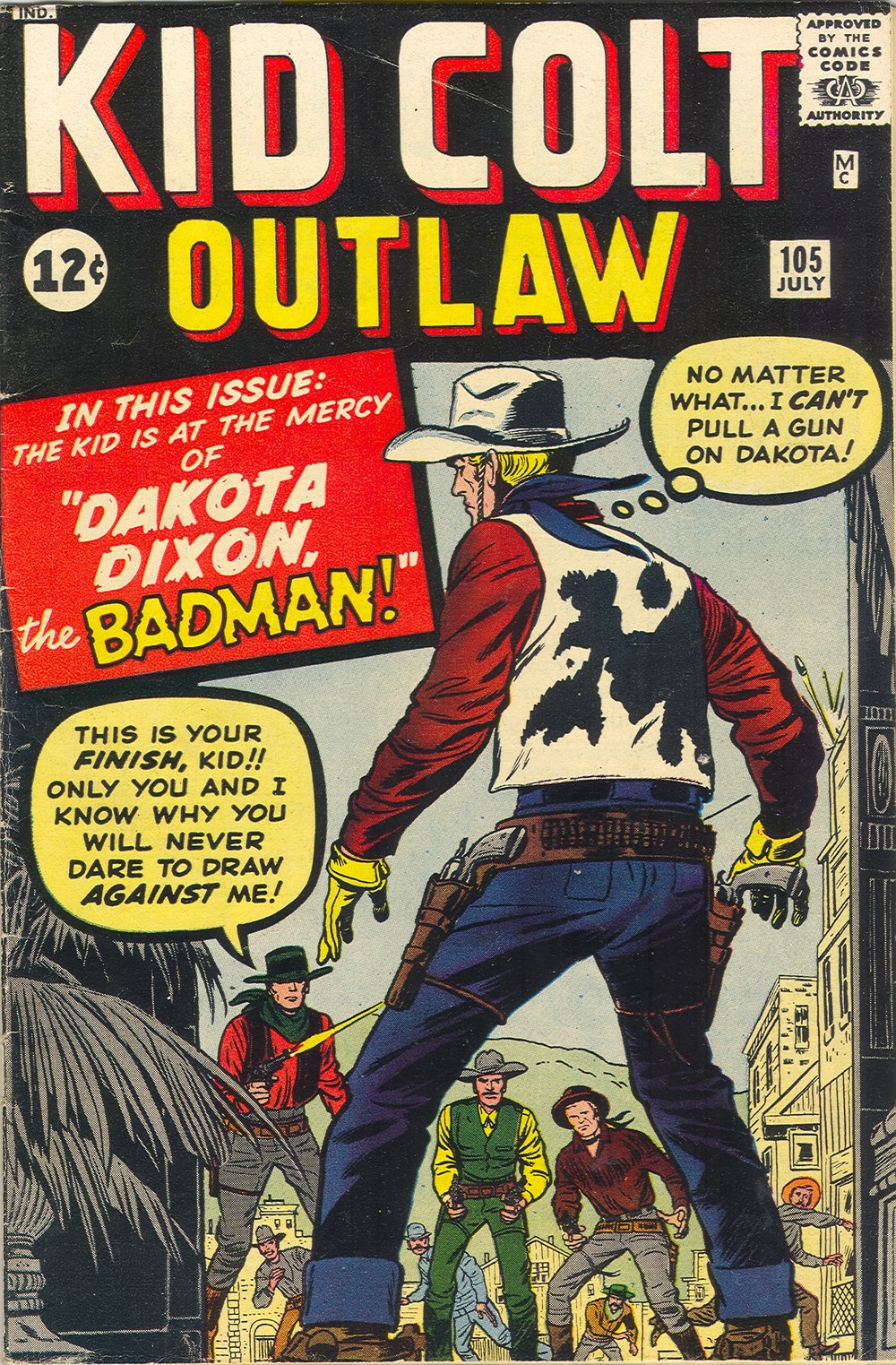 Read online Kid Colt Outlaw comic -  Issue #105 - 1