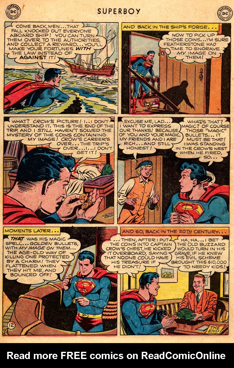 Read online Superboy (1949) comic -  Issue #15 - 13