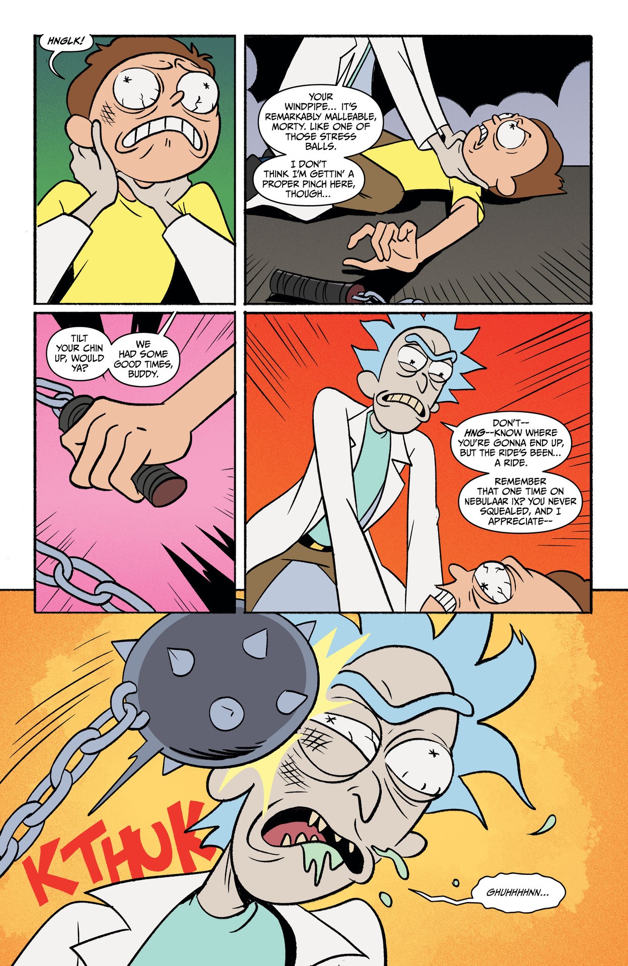 Read online Rick and Morty: Go to Hell comic -  Issue #4 - 18